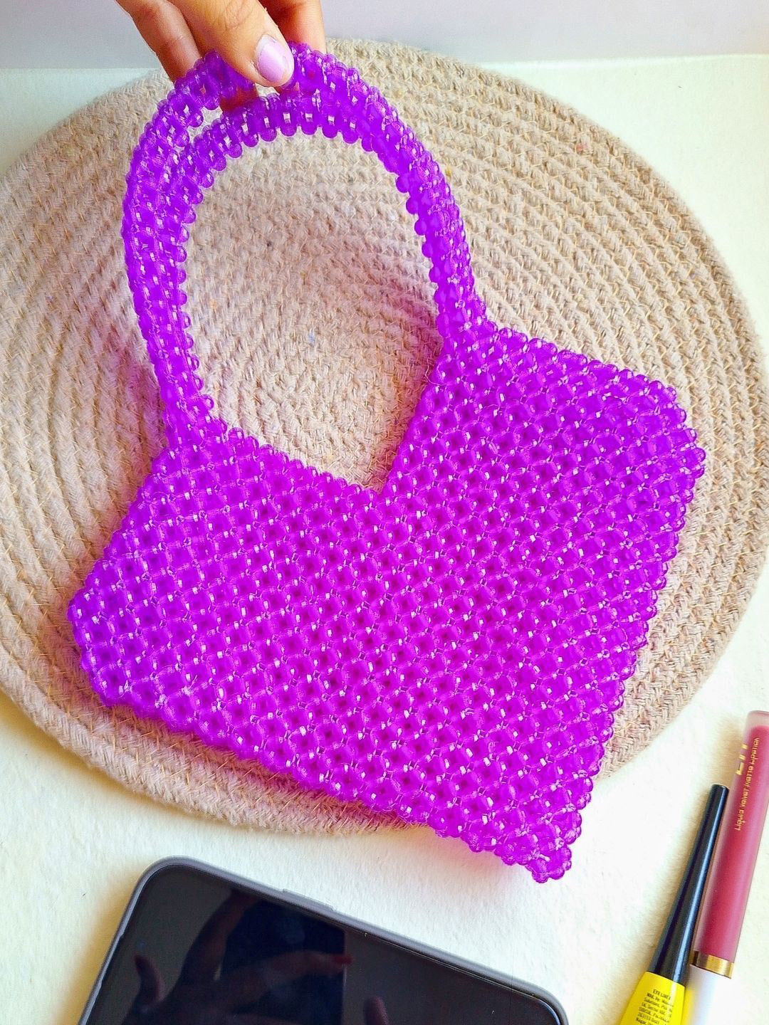 DressBerry Textured Purse Clutch