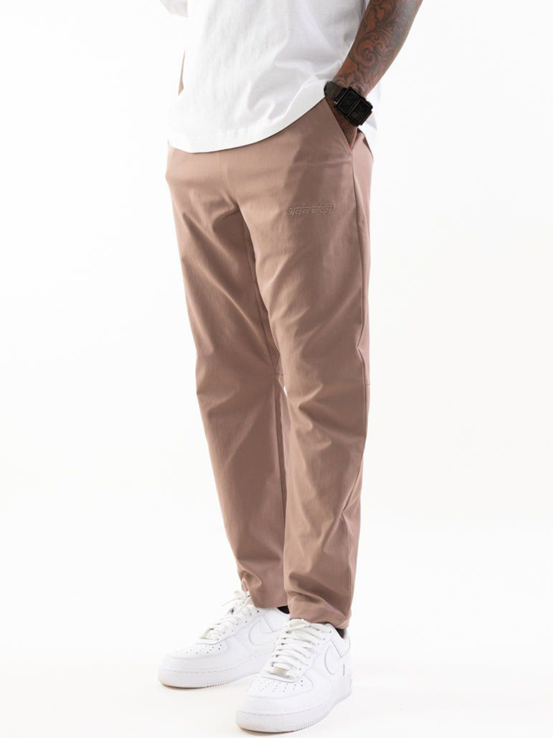 Urban Monkey Sandstone Unisex Versatile Relaxed Fit Trousers
