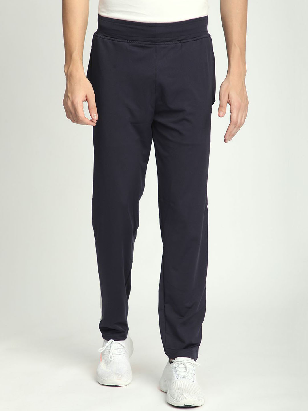 Mark Leute Men Rapid Dry Mid Rise Slip On Gym Track Pants