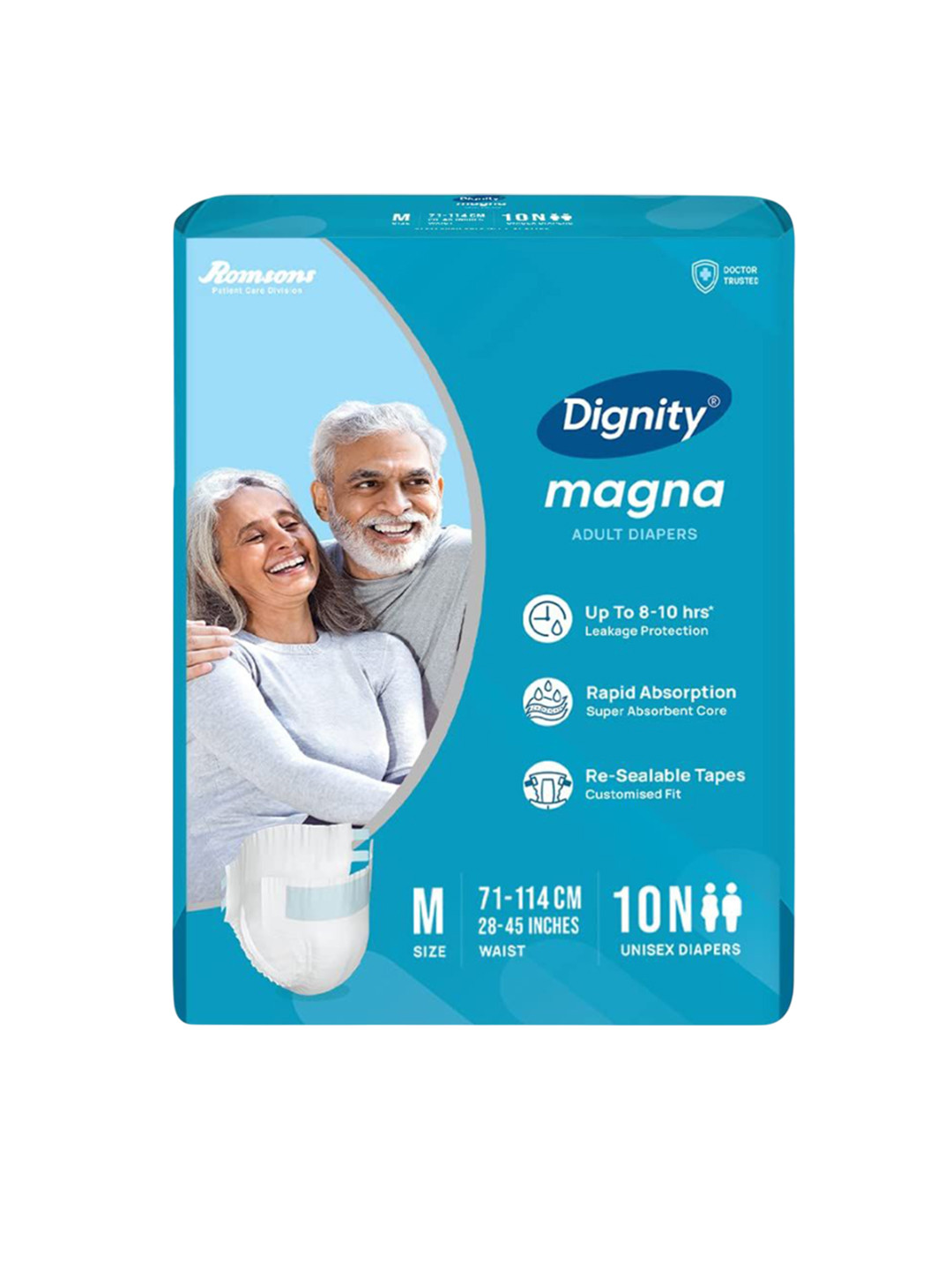 Dignity Magna Adult Diapers - 10Pc