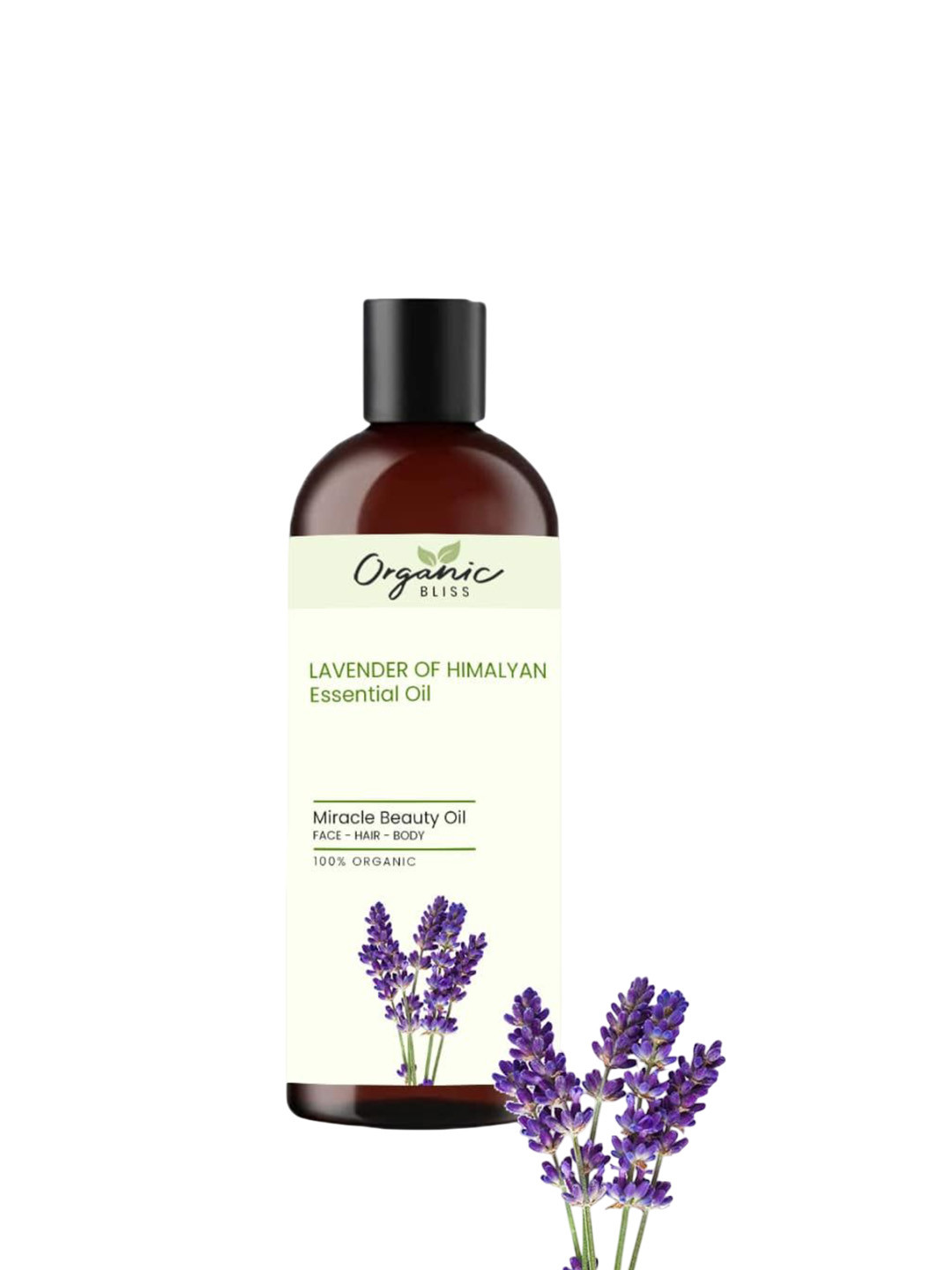Organic Bliss Lavender Of Himalayan Essential Beauty Oil For Face Hair & Body - 50 ml
