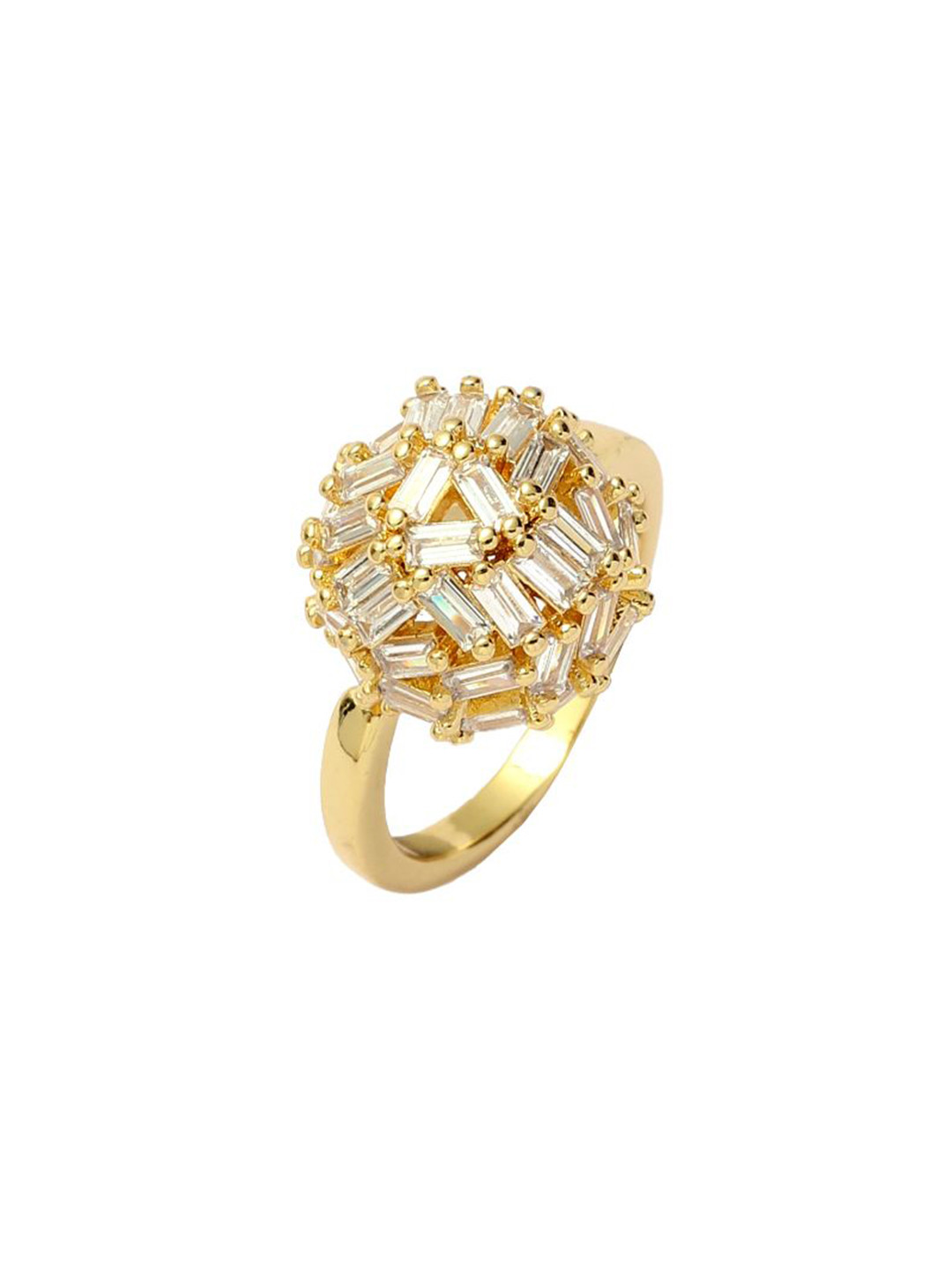 SALTY Glittering Grace Gold Finger Ring