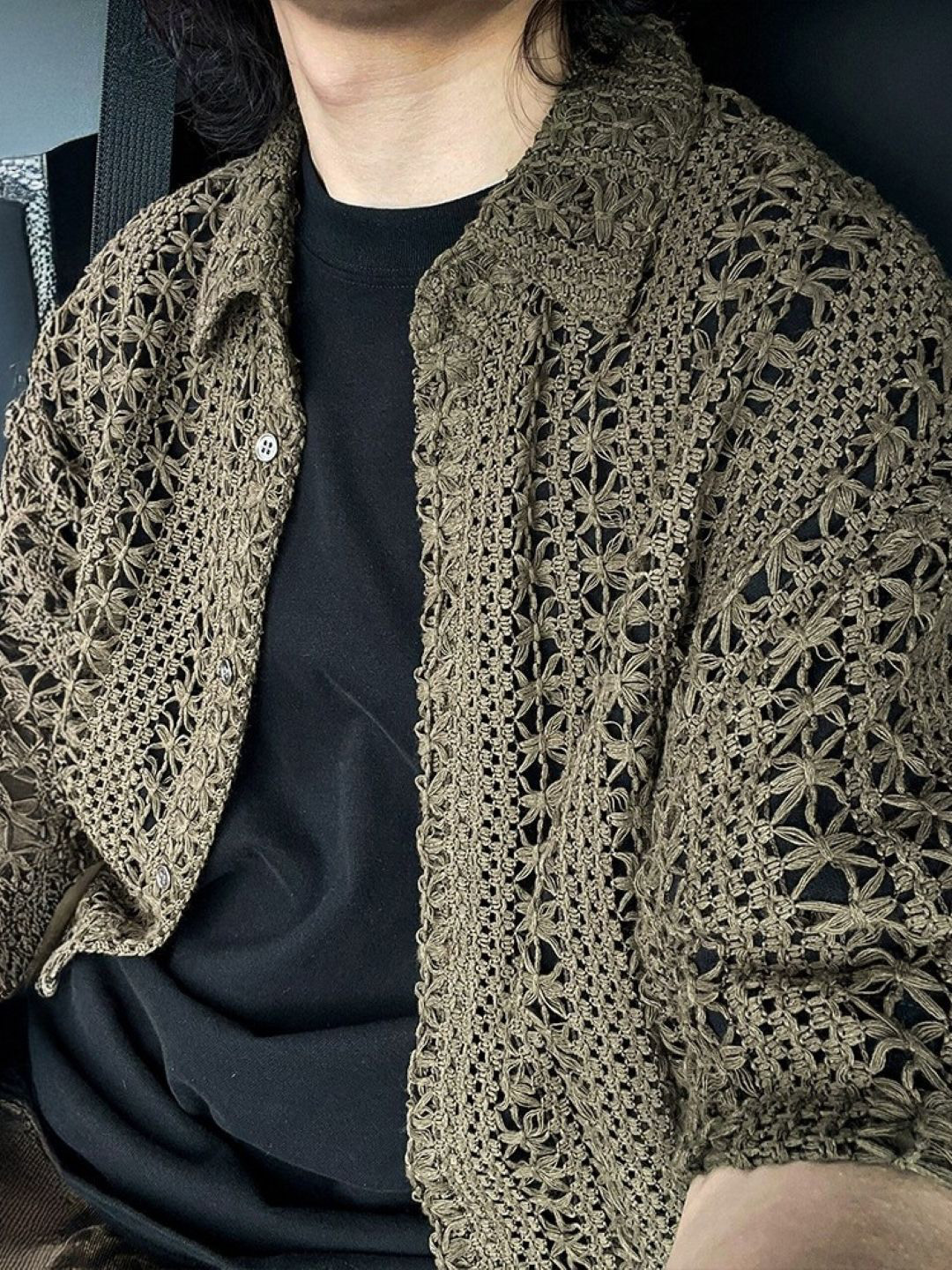 StyleCast Men Original Sheer Casual Shirt