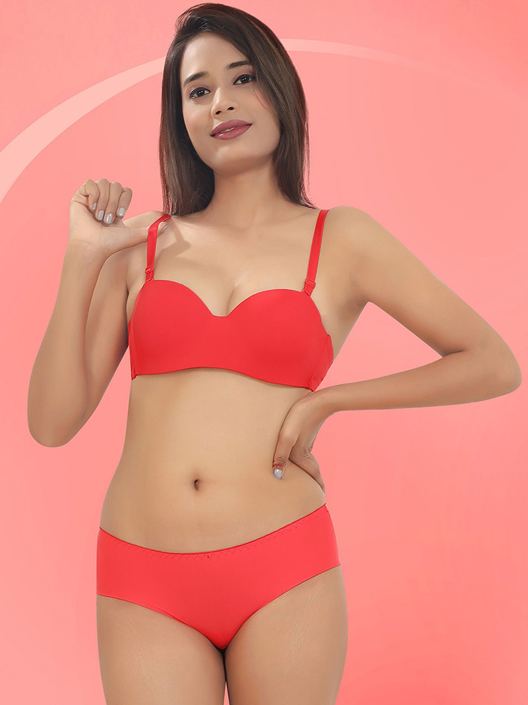 Briafinz Lightly-Padded Push-Up Lingerie Set - ED007_R