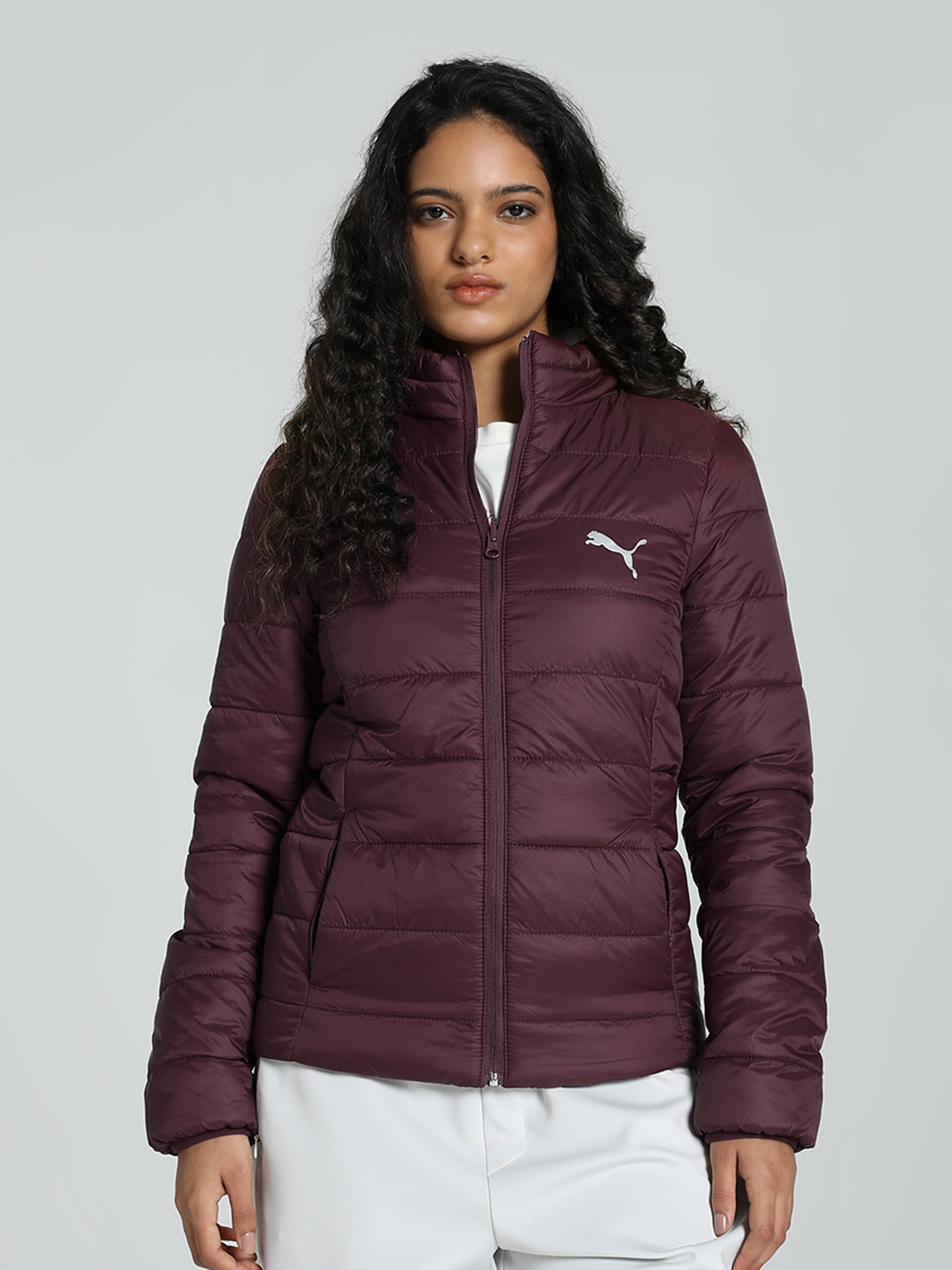 Puma Women's Slim Fit Reversible Padded Jacket
