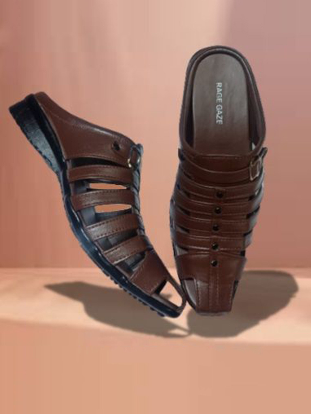 RAGE GAZE Men Striped Sneakers