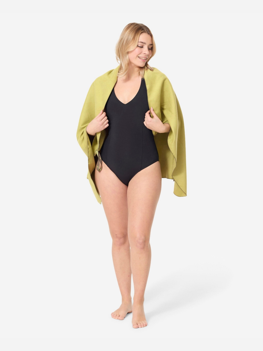 Decathlon NABAIJI - Yellow Soft Microfiber Quick Dry Towel (80x130 cm)