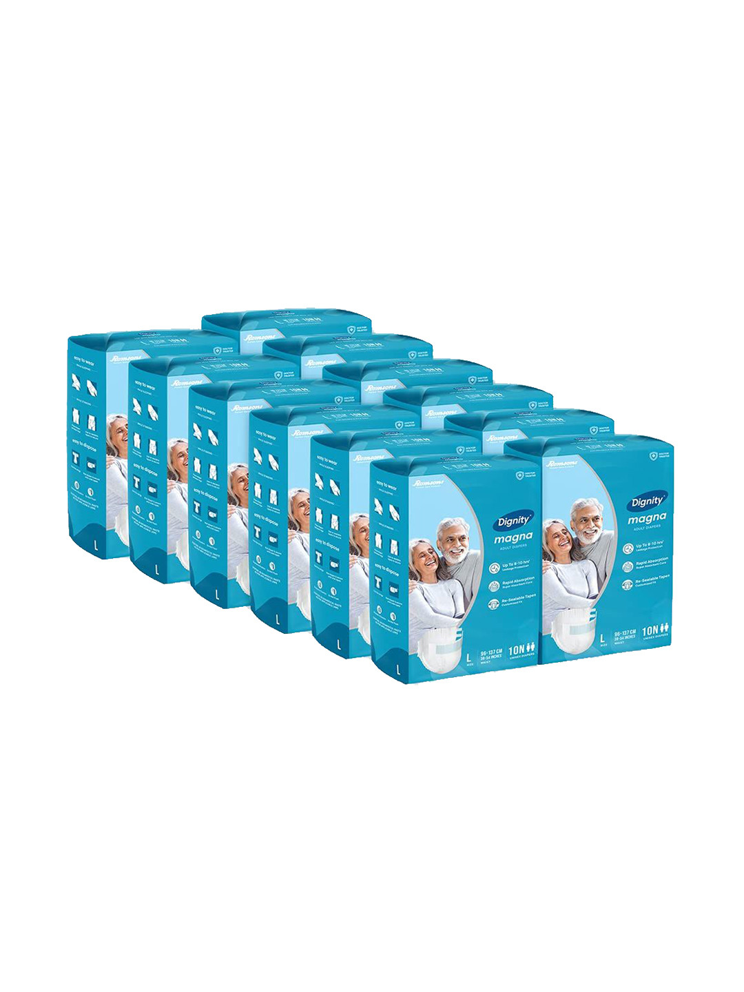 Dignity Magna Adult Diapers - 120Pc