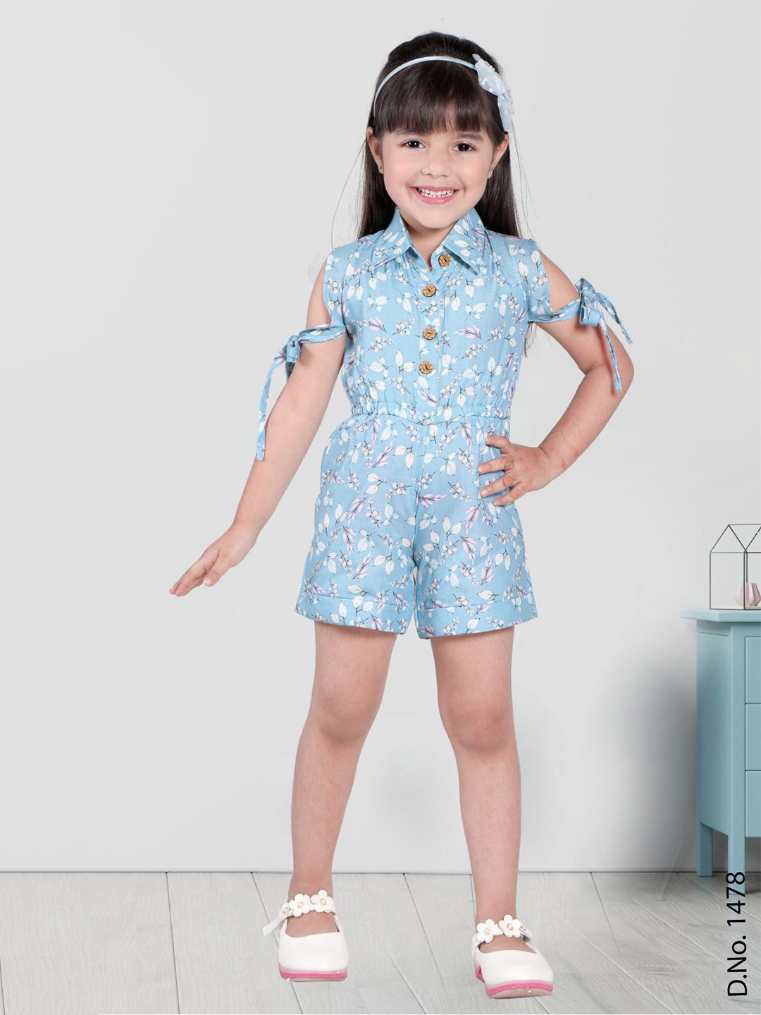 kidoz Girls Printed Jumpsuit