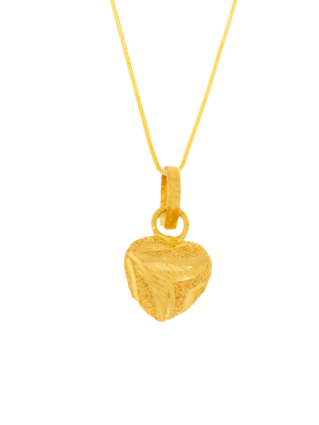 WHP JEWELLERS Hartley 22 KT Yellow Gold Pendant For Women.