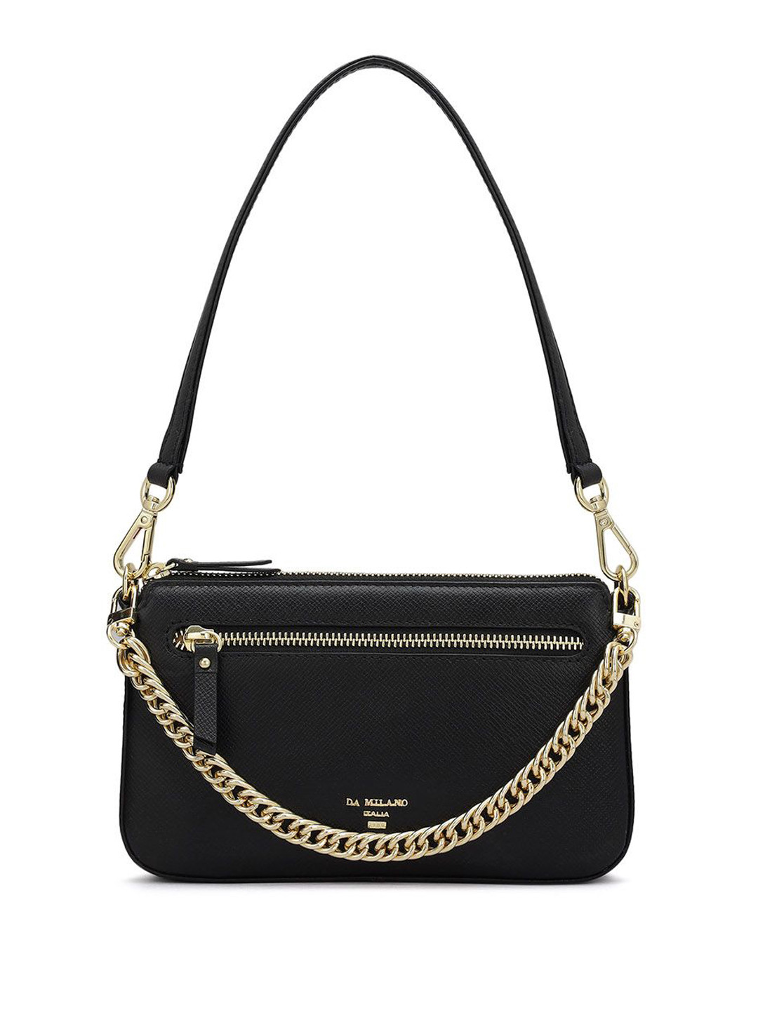 Da Milano Leather Shoulder Bag
