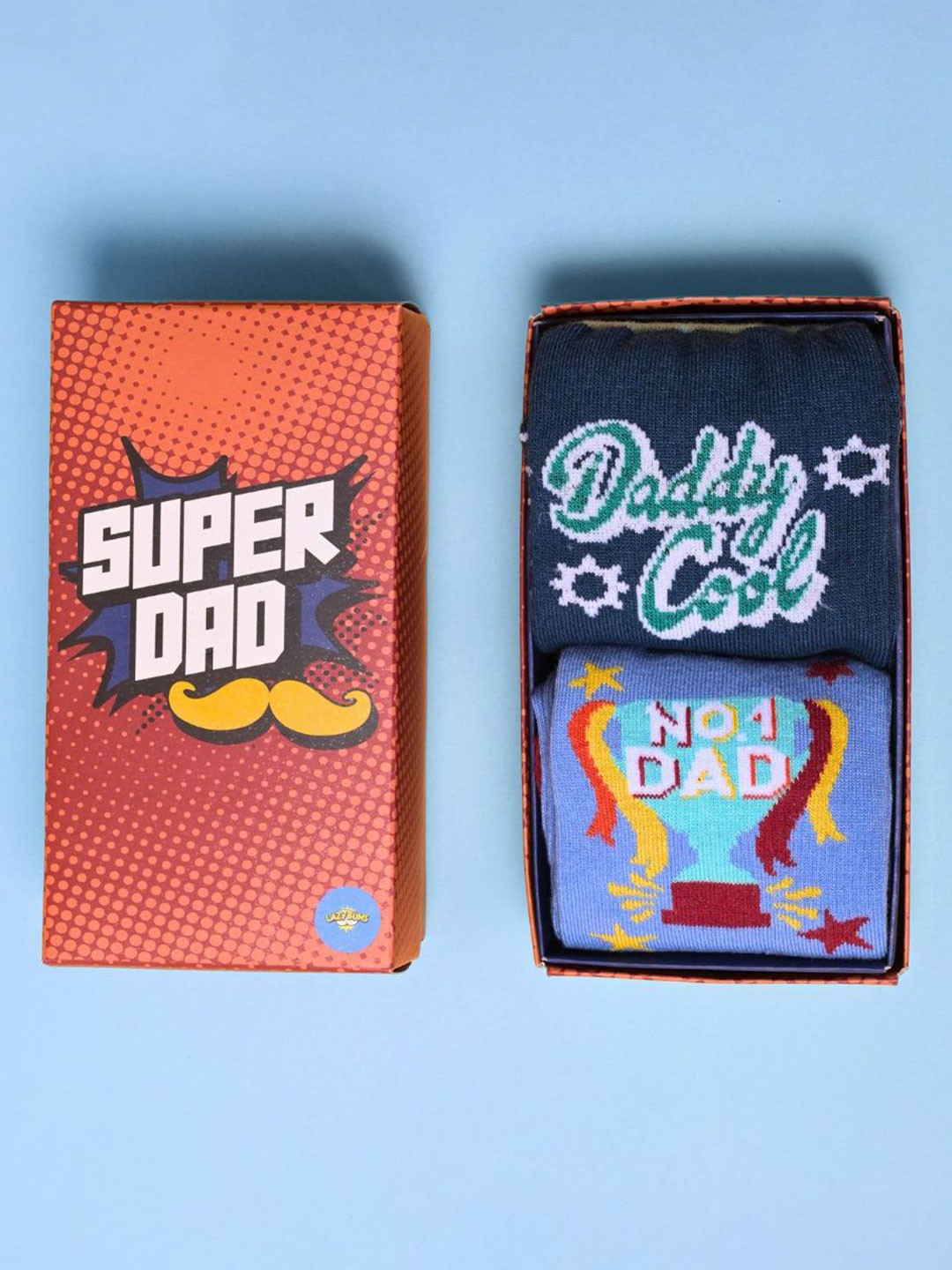 Lazy Bums Pack Of 2 Patterned Above Ankle Length Socks