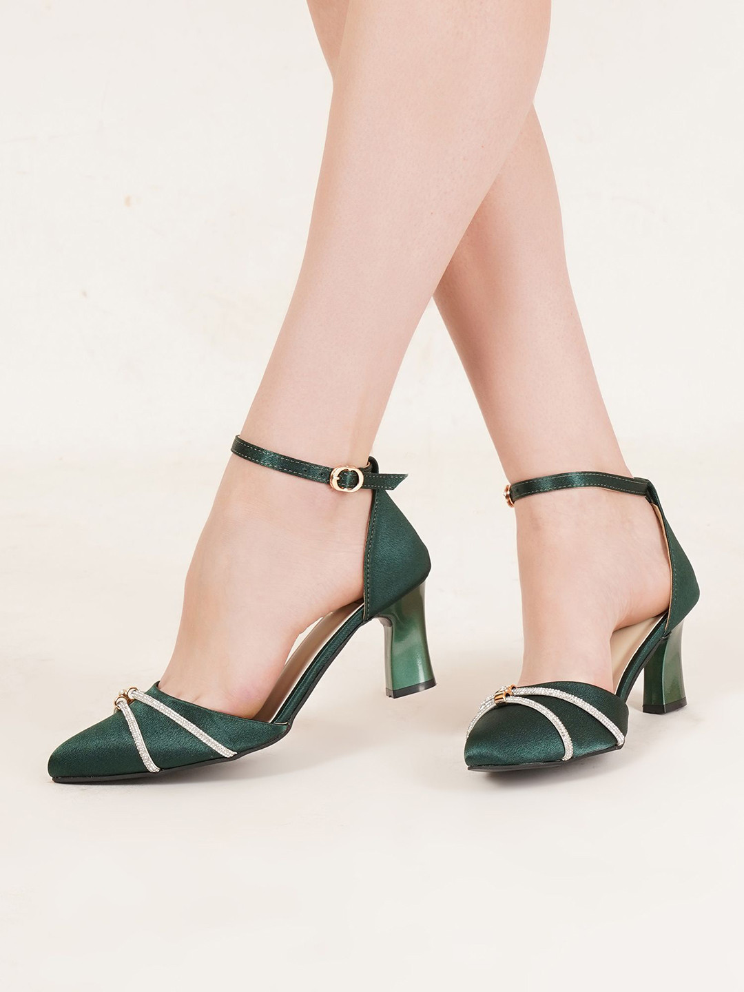 PLANET WALK Party Block Pumps