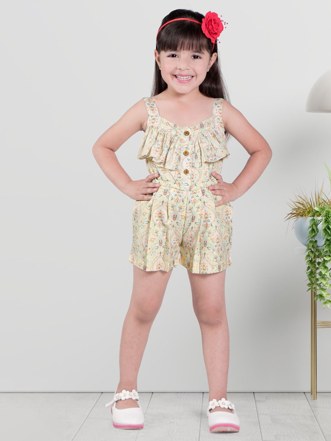 kidoz Girls Printed Jumpsuit