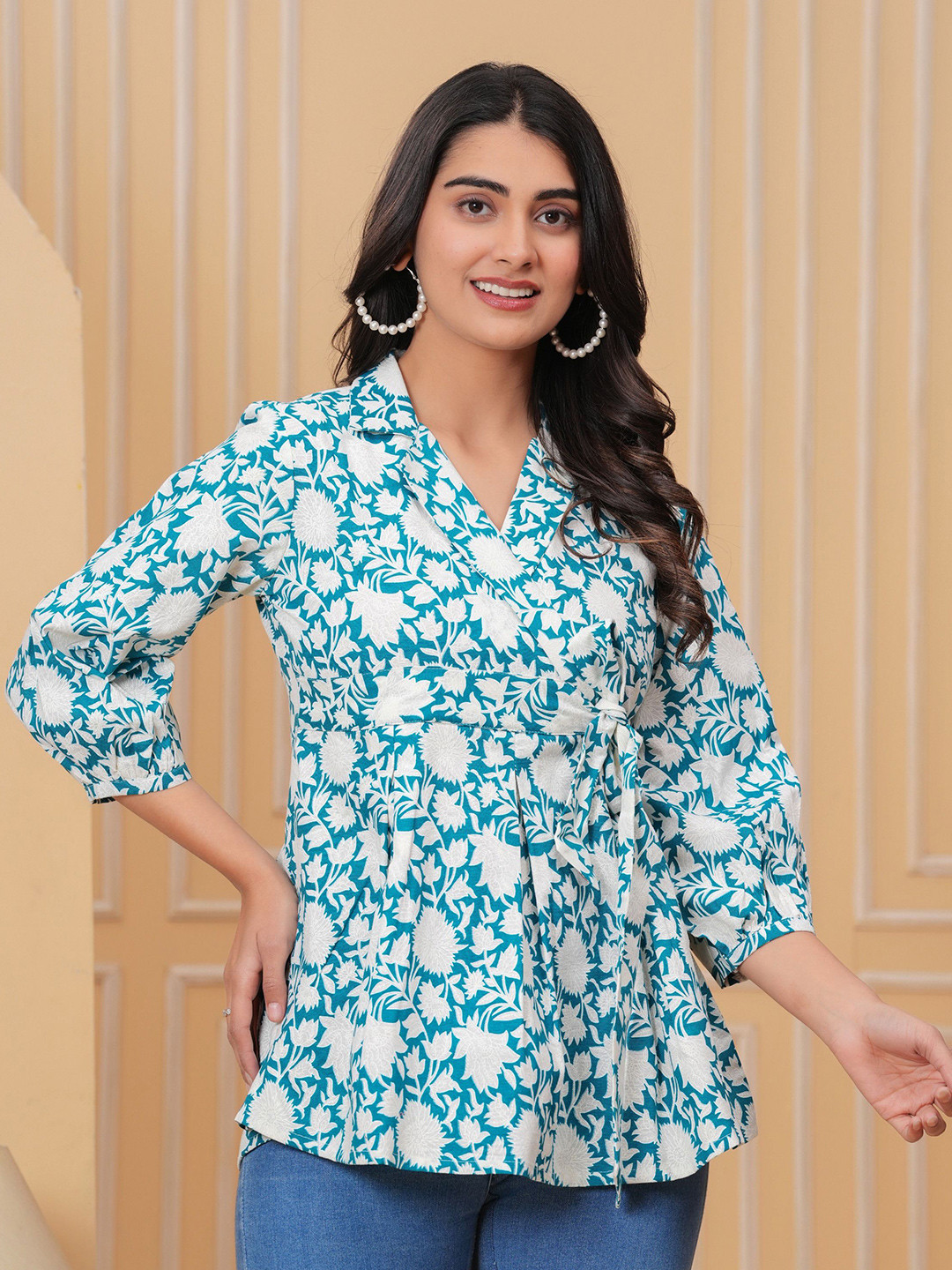 CHIRAAI Print Cotton Top