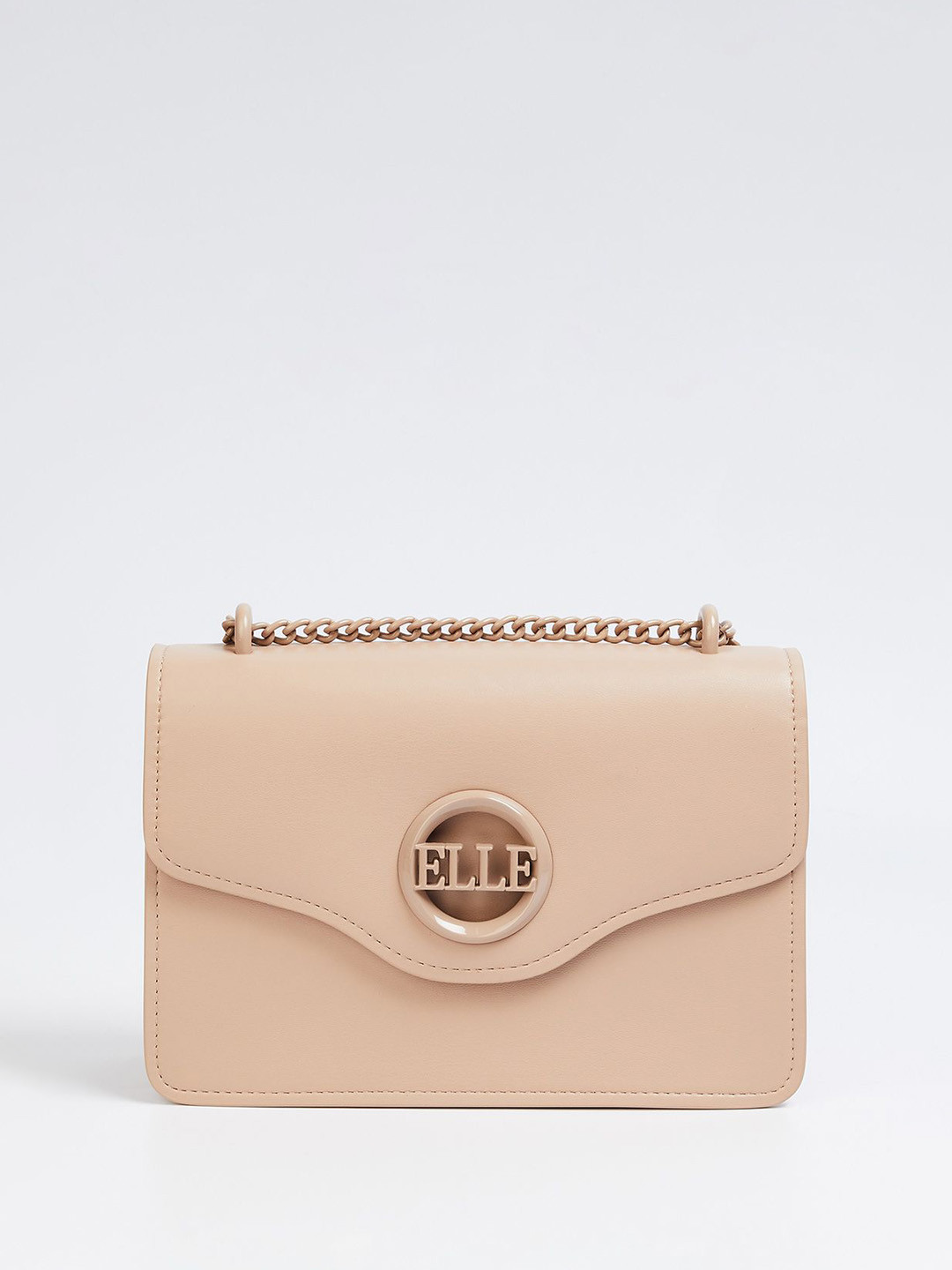 ELLE PU Structured Sling Bag