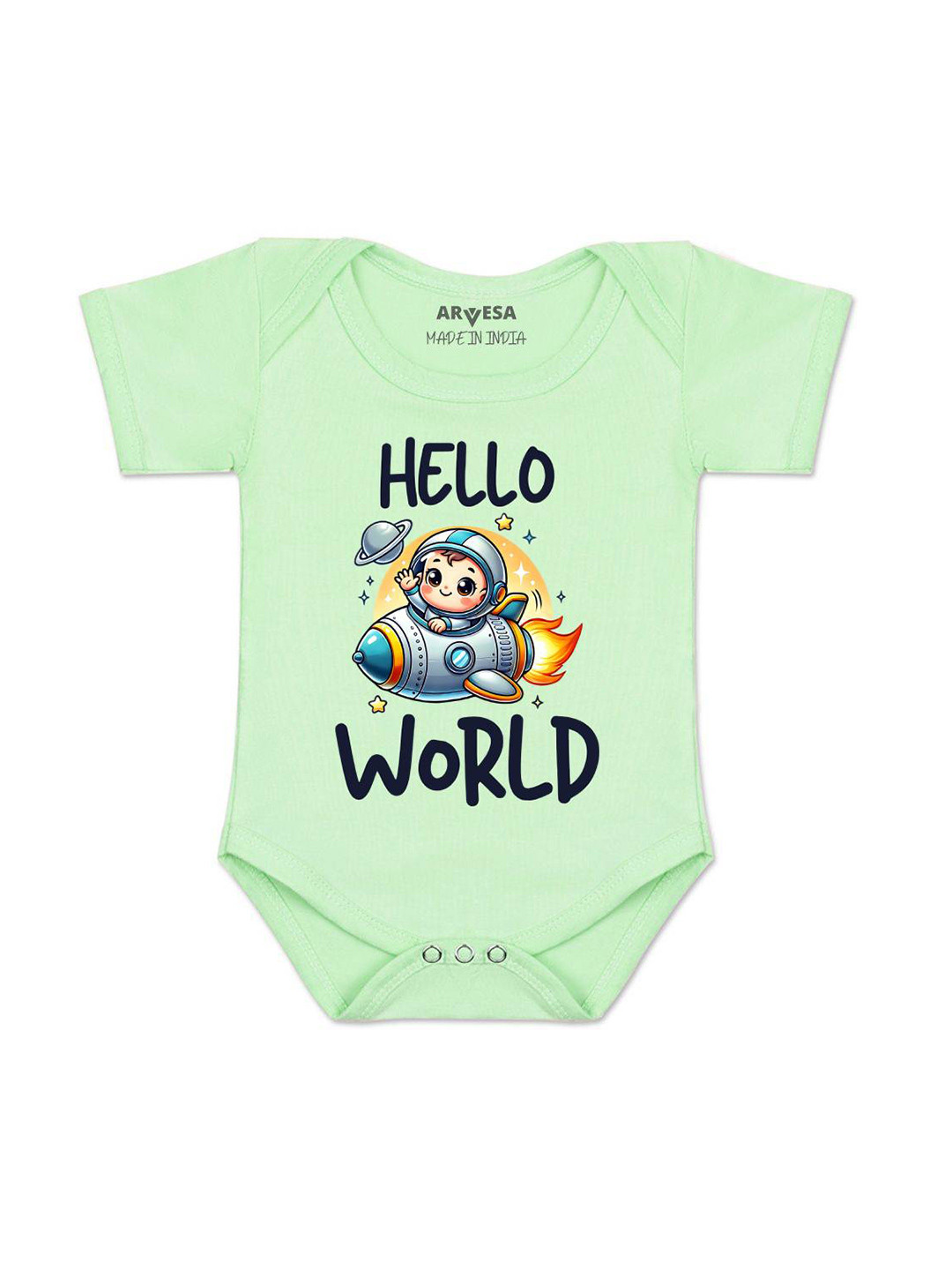 Arvesa One Month Baby Boy Printed Baby Romper