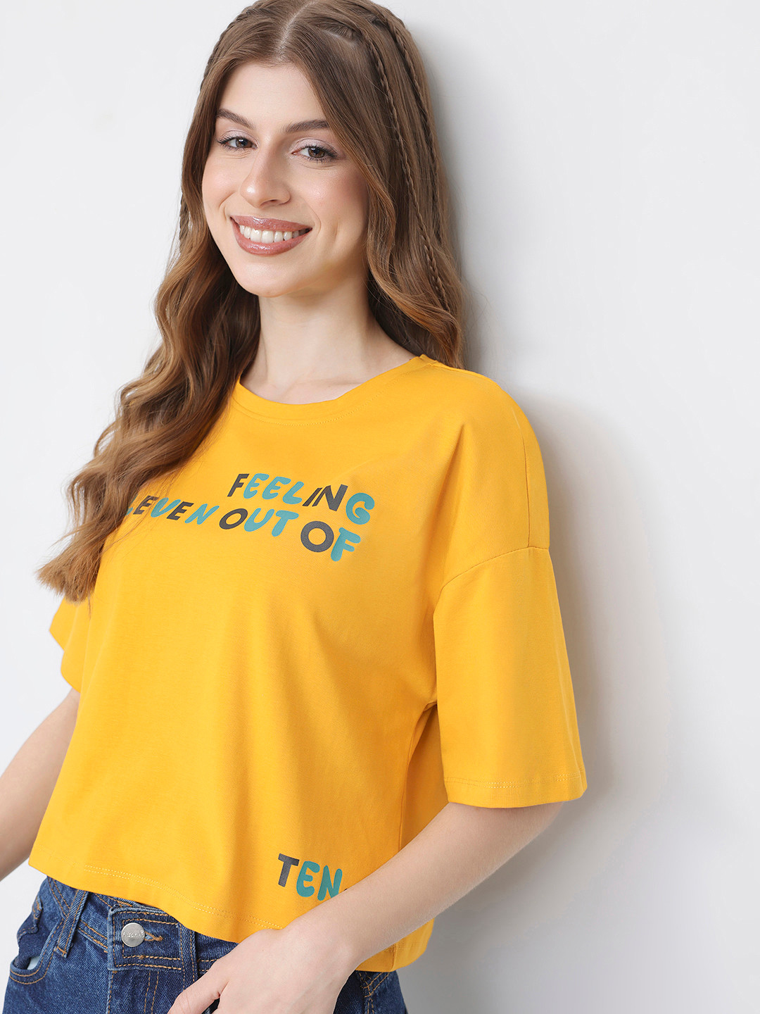 DressBerry Prints Boxy Fit T-shirt