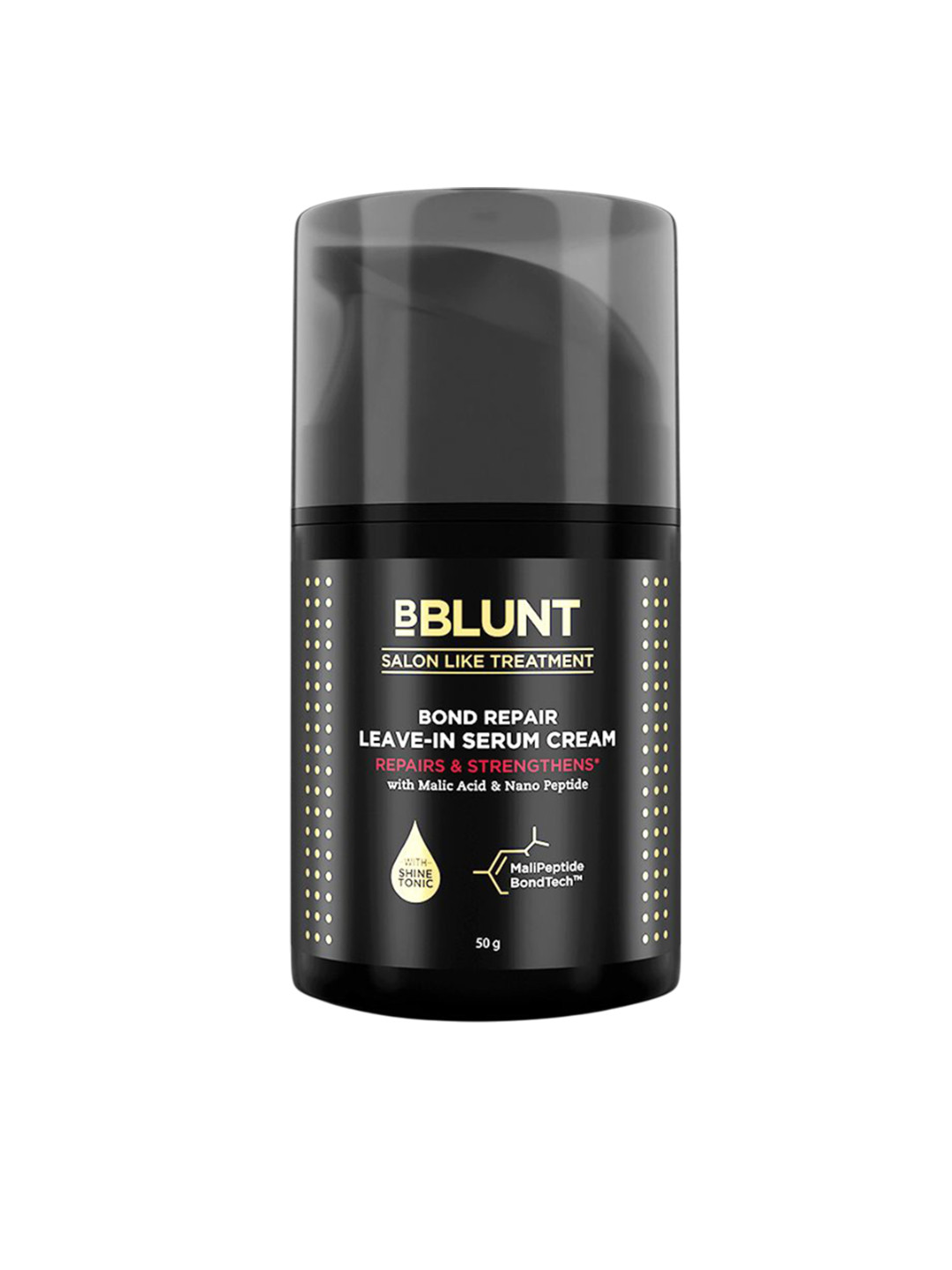 BBLUNT Bond Repair Leave-In Serum Cream With Malic Acid & Nano Peptide - 50 g