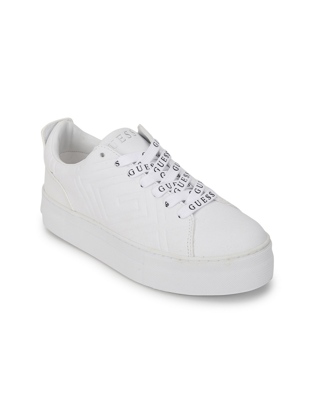 GUESS Women Textured PU Sneakers