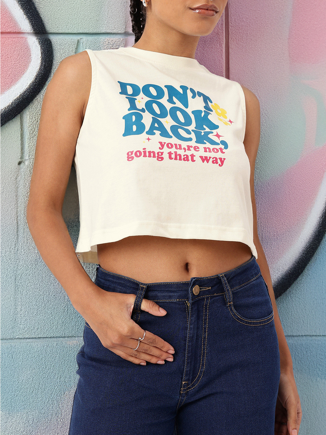 DressBerry Boxy Crop T-shirt