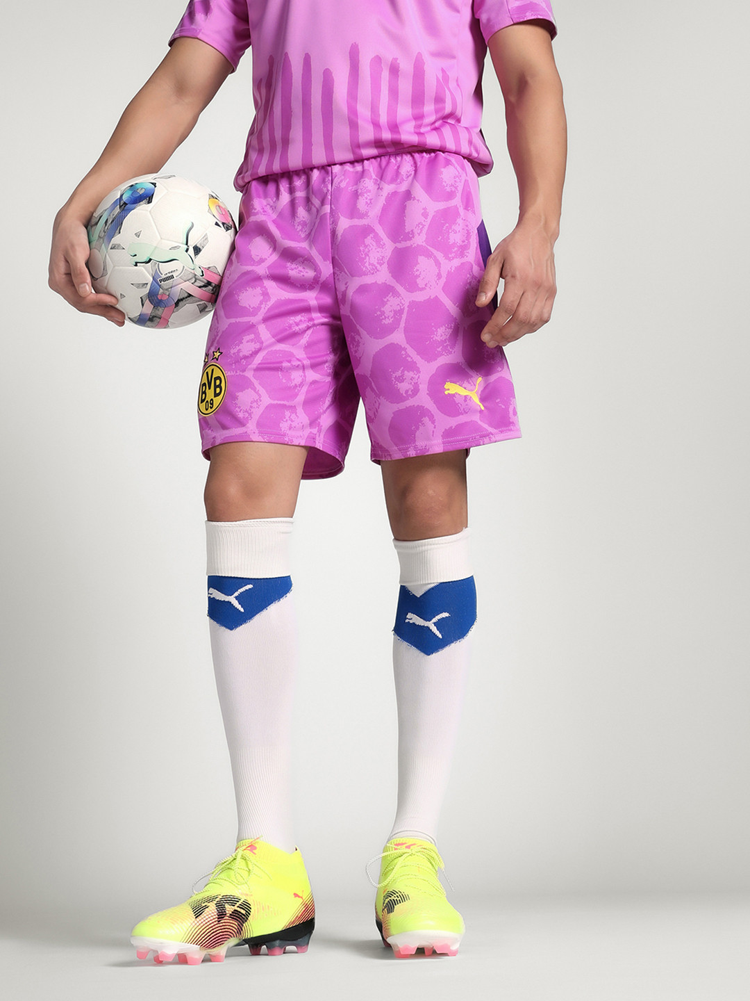 Puma x KIDSUPER BVB Men Sweat-Wicking Replica Shorts