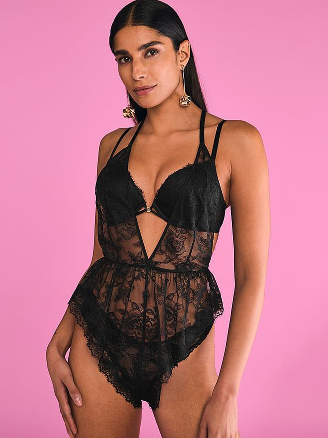 Victoria's Secret Victoria's Secret Baby Doll with High-Low