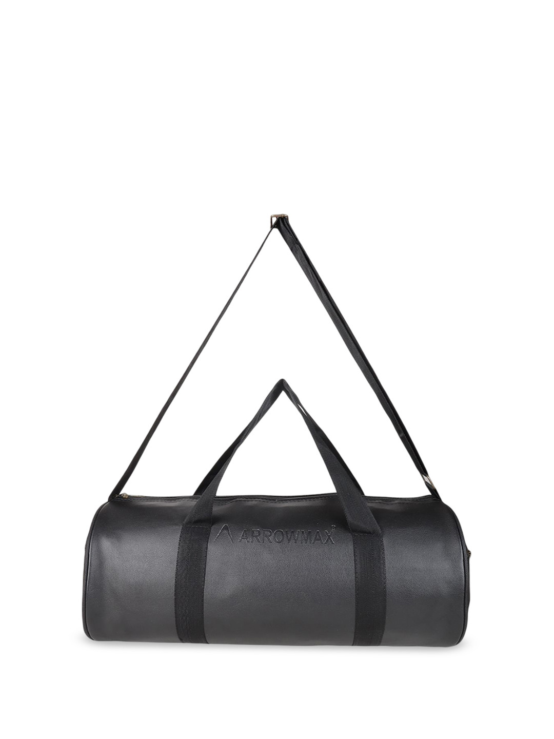 ARROWMAX Medium Sports or Gym Detachable Shoulder Strap And Handles Leather Duffel Bag