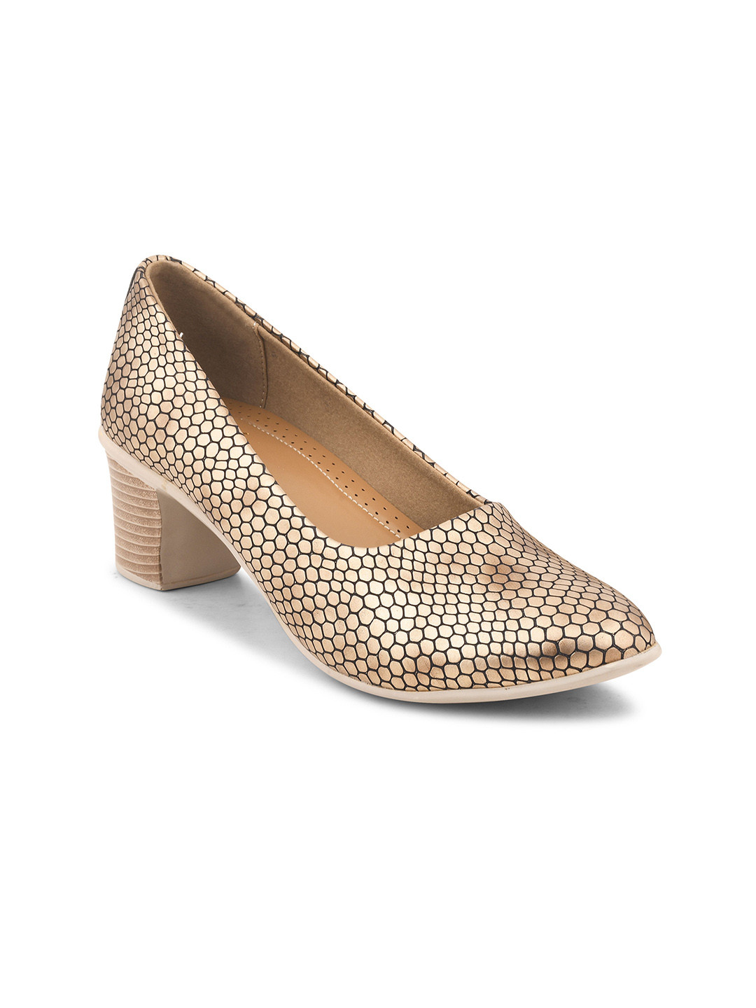 Padchin PU Block Pumps