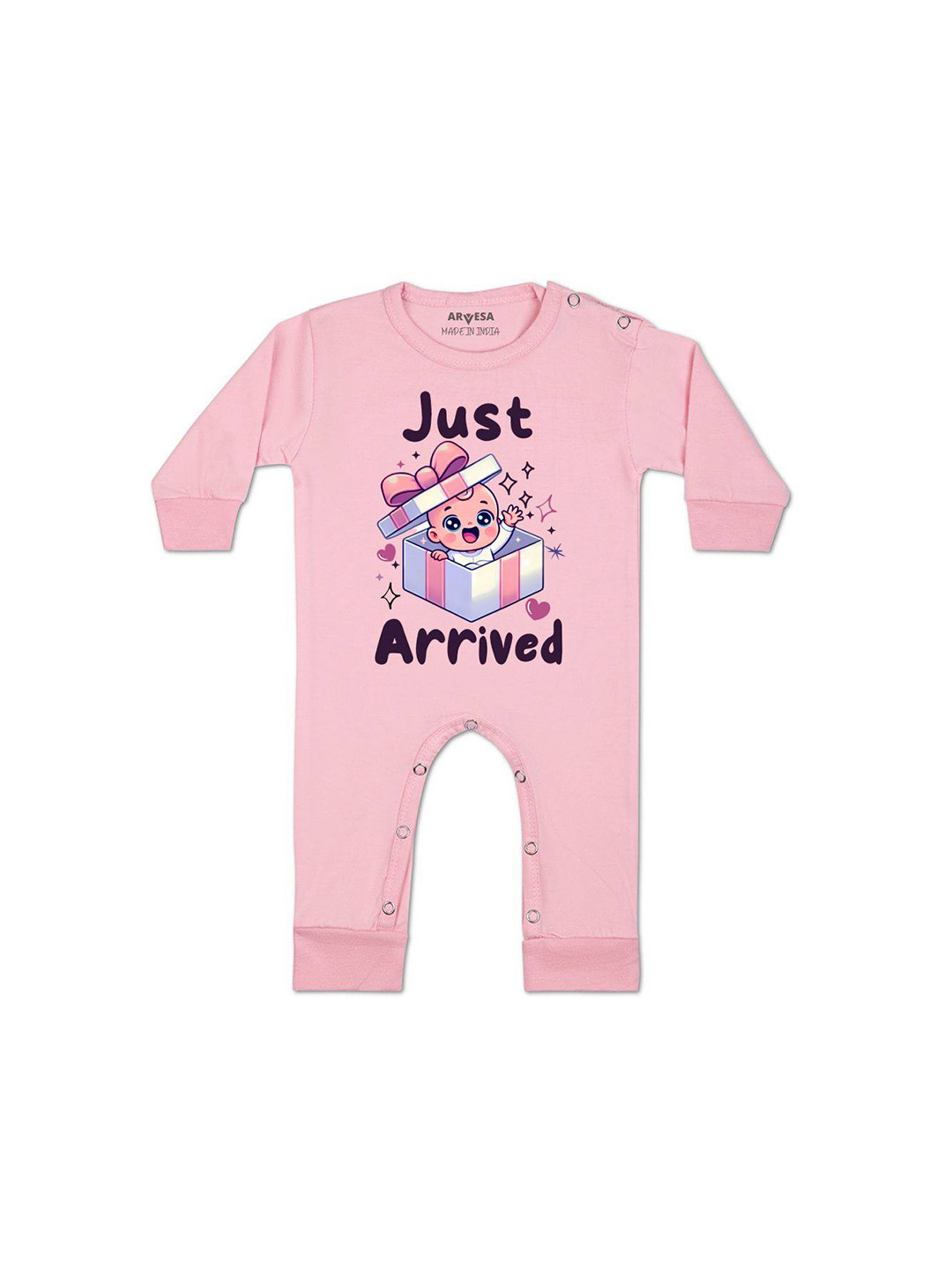 Arvesa One Month Baby Boy Printed Baby Bodysuit