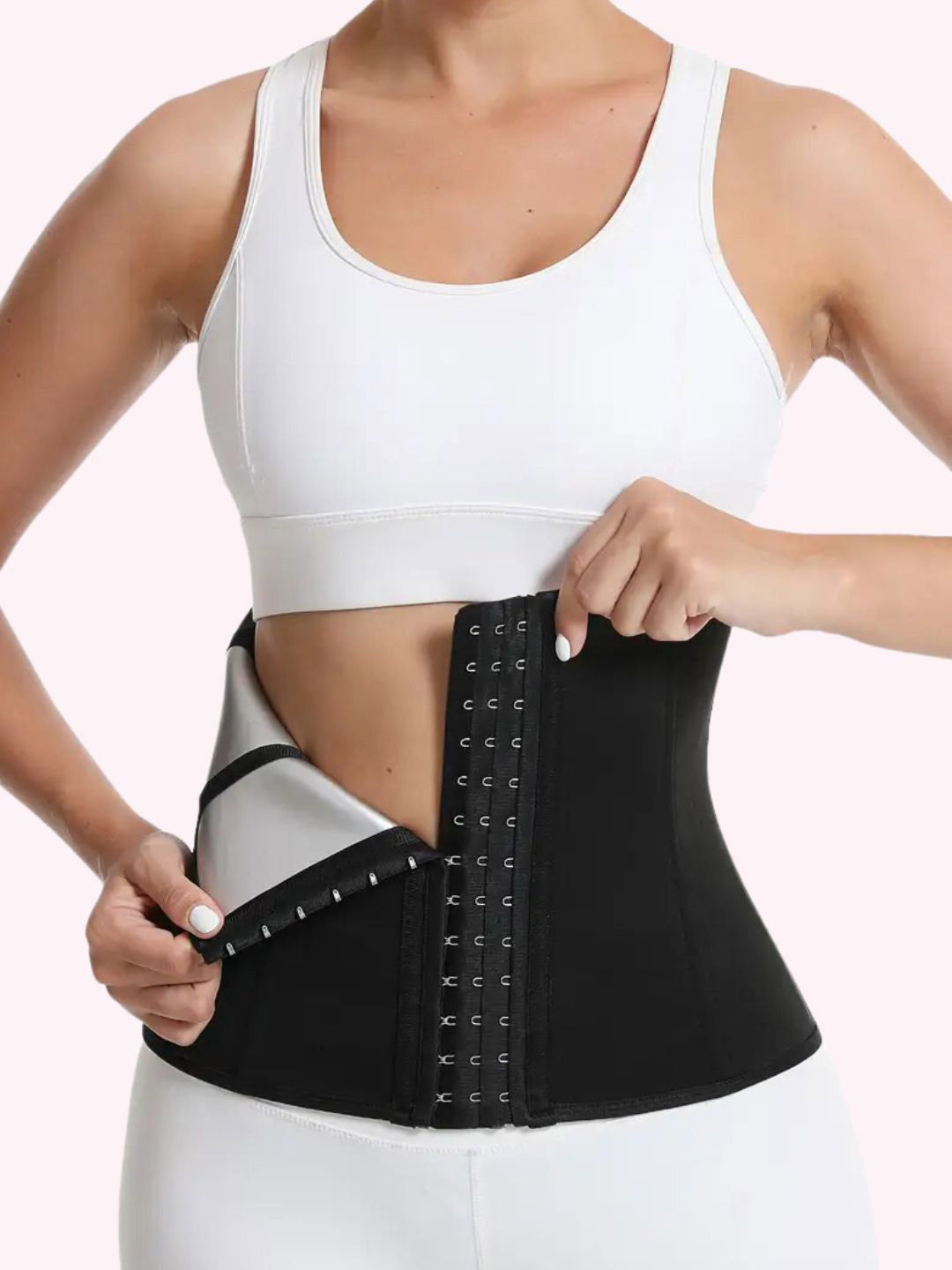Sizi Women Anti Rolling Strip Tummy Control Body Shaper Belt