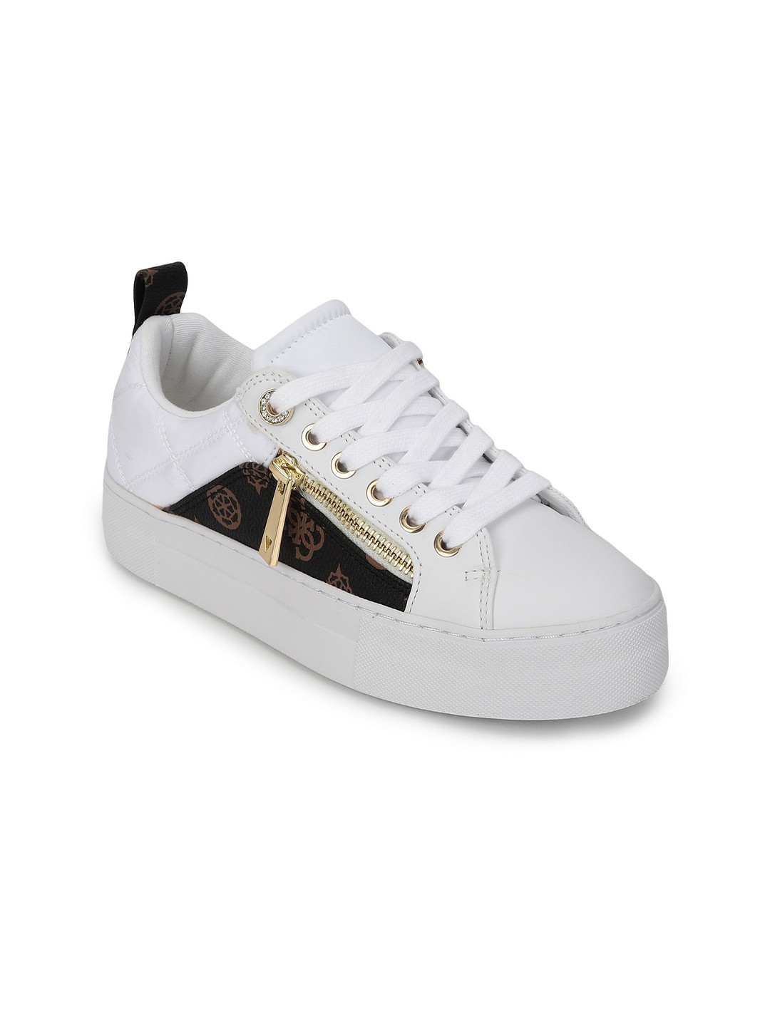 GUESS Women Printed PU Sneakers