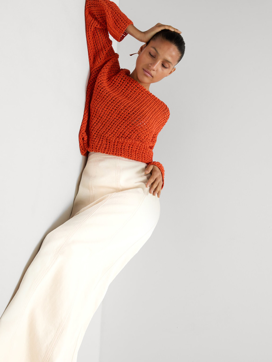 Marks & Spencer Denim A-Line Maxi Skirt