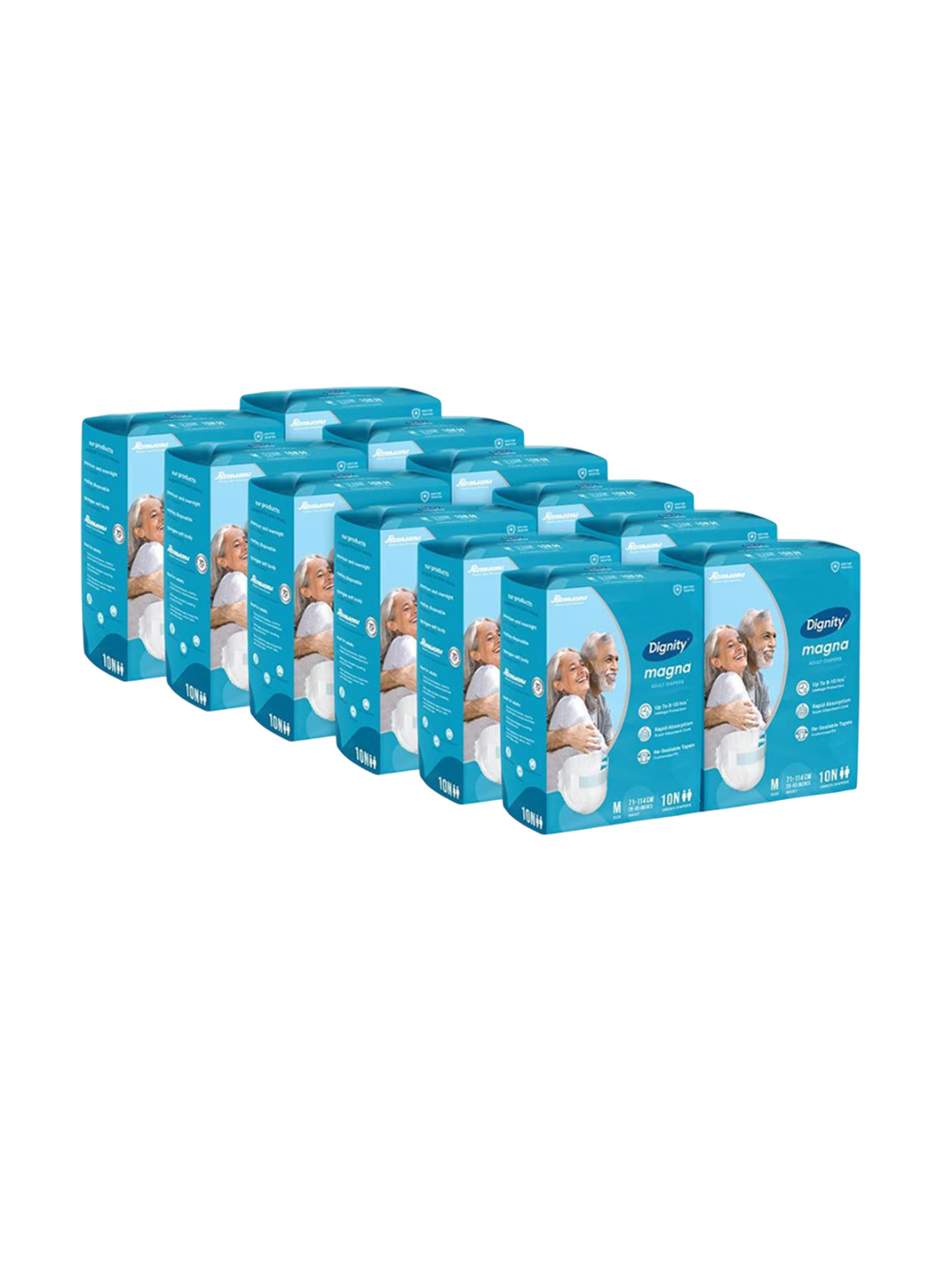 Dignity Magna Adult Diapers - 120Pc