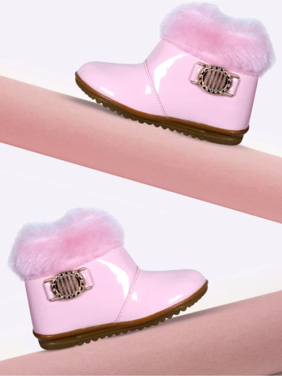 IDEAL COLLECTION Girls Patent Leather Fashion