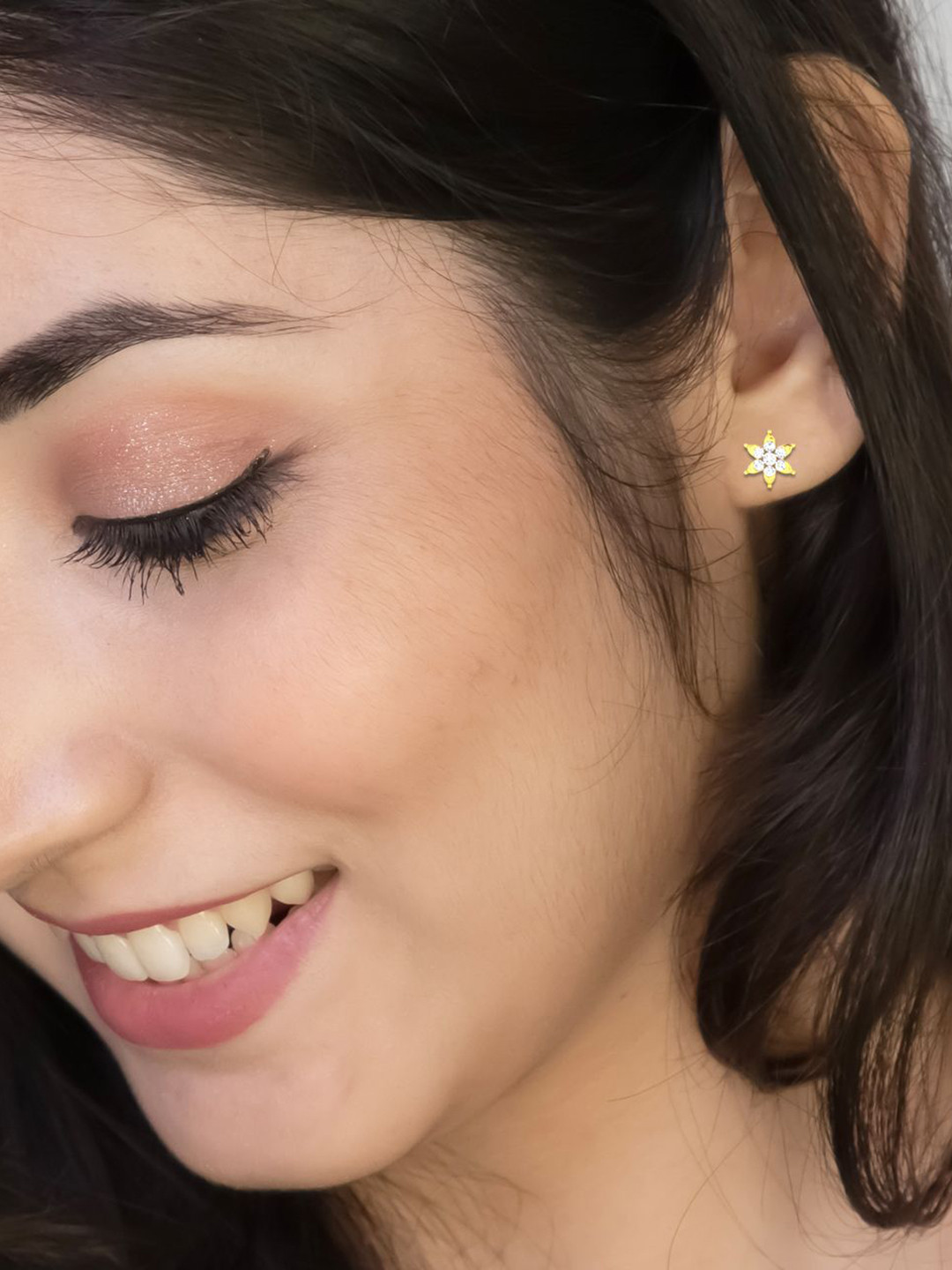 WHP JEWELLERS Starlit Treasures 18 KT Earring For Women.