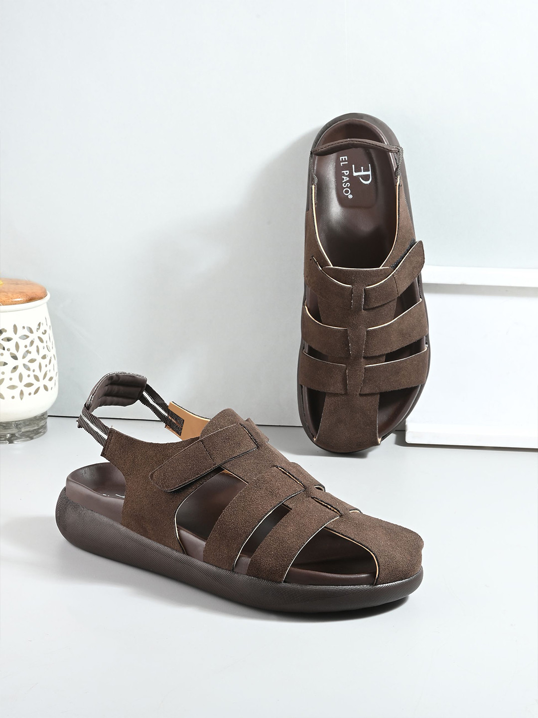 El Paso Men Fisherman Sandals