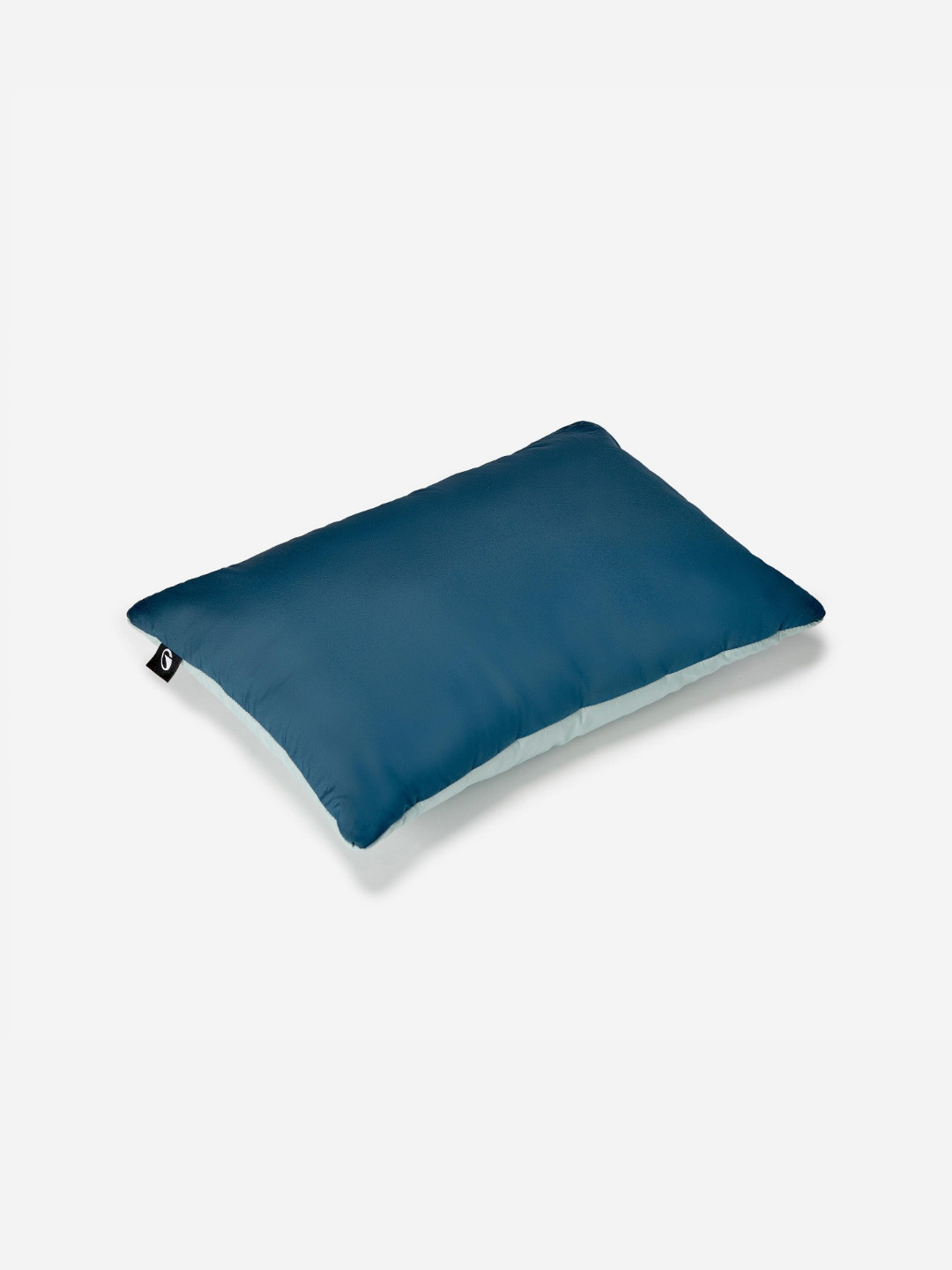 Quechua By Decathlon Blue Solid Polyester Firm Travel Pillow-47 x 32 cm