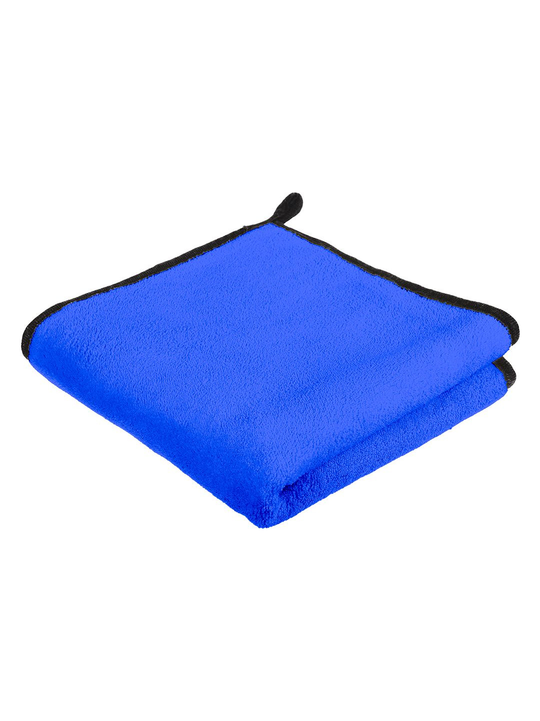 Kuber Industries Blue and Black Microfiber 400 GSM Cleaning Cloth