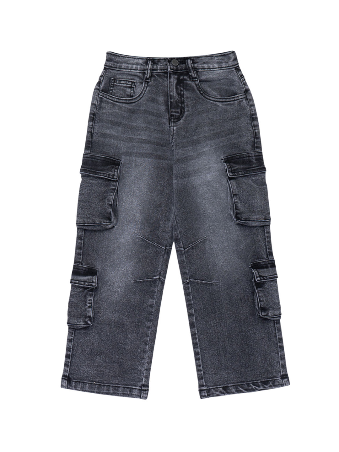 Killer Boys Jogger Low-Rise Mildly Distressed Heavy Fade Stretchable Jeans