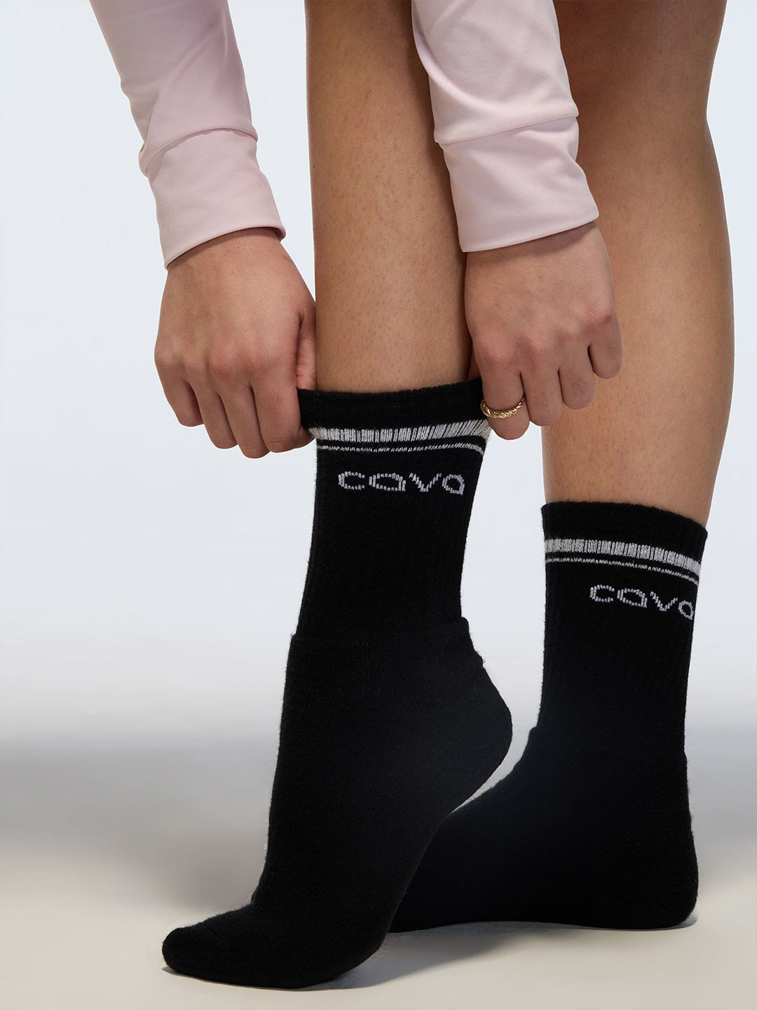 Cava Black Cava Crew Socks