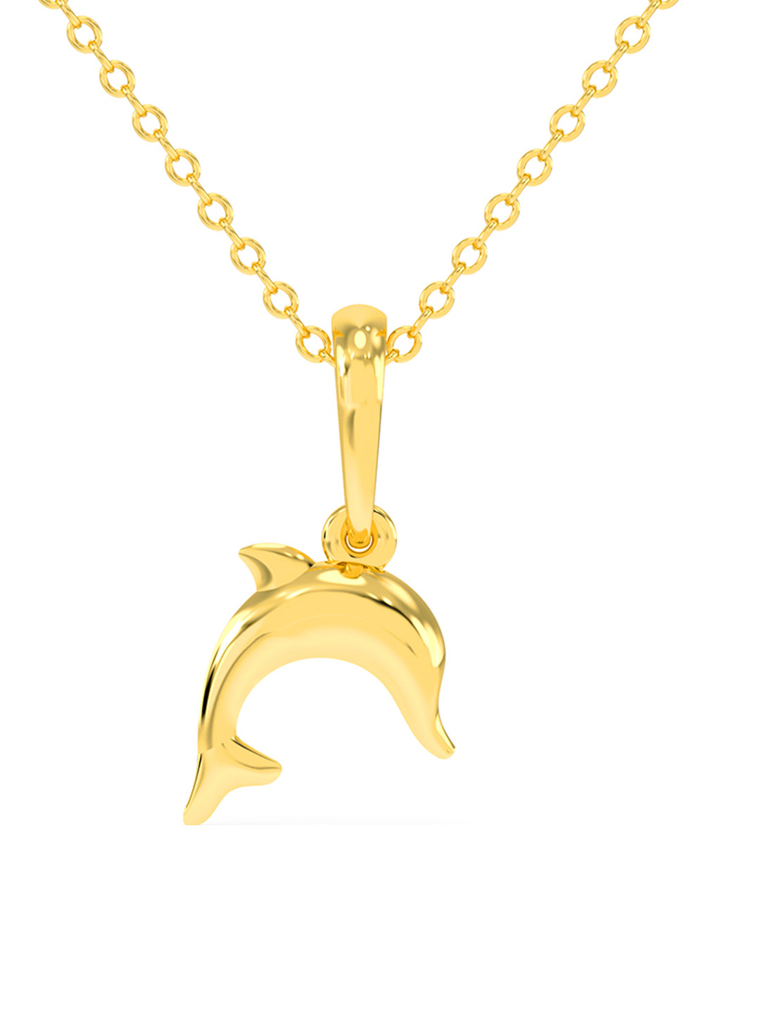 WHP JEWELLERS Meen 22 KT Yellow Gold Pendant For Women.