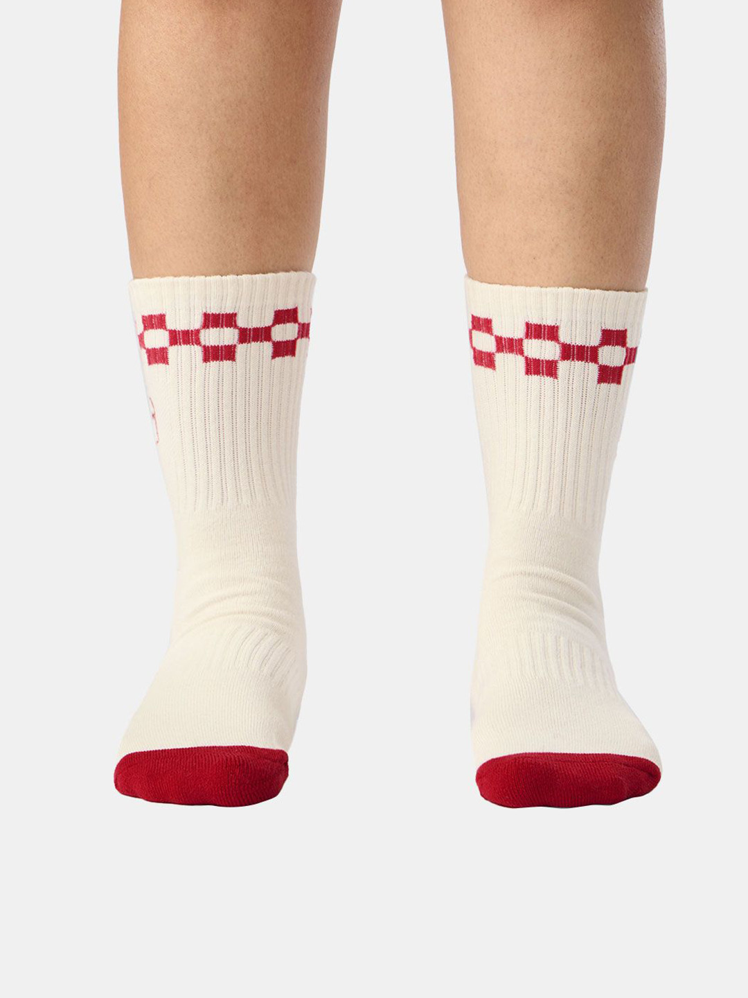 The Souled Store The Original Unisex Patterned Above Ankle-Length Socks