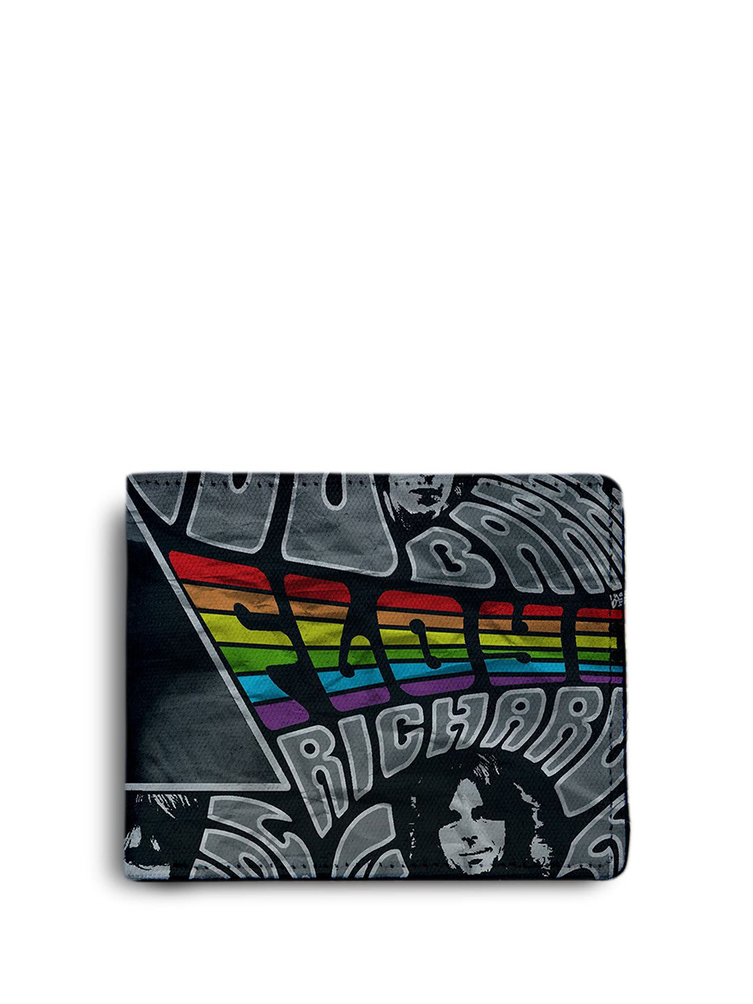 ShopMantra Men Abstract Printed PU Two Fold Wallet