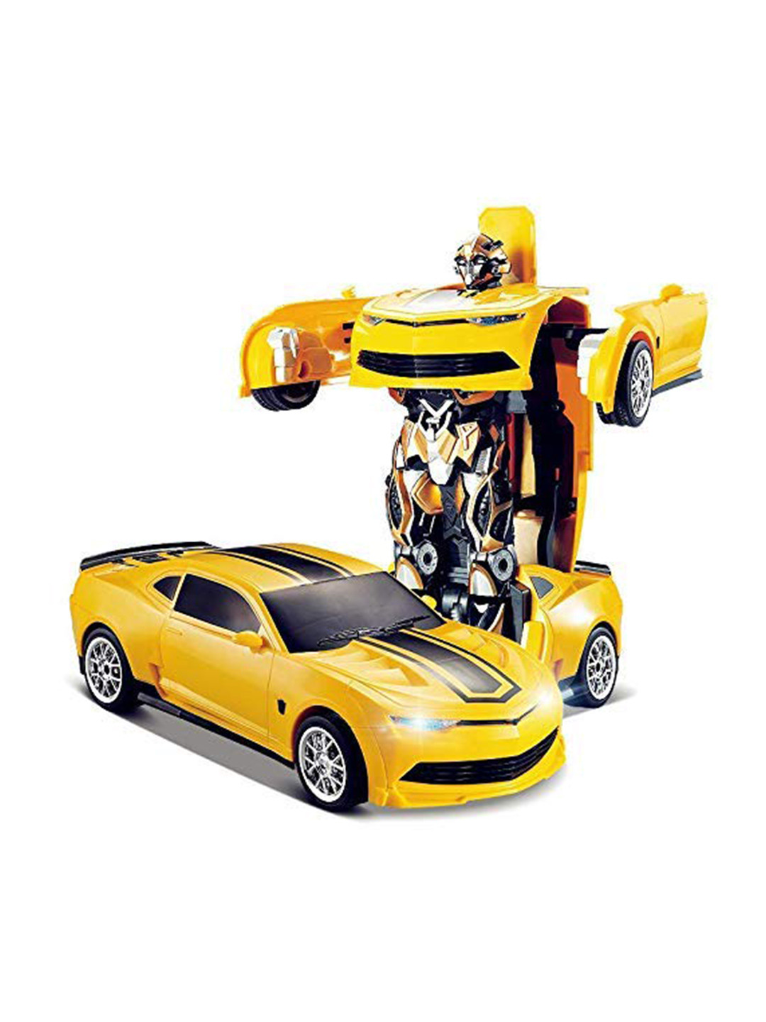 PIPALIYA Kids Battery Operated Auto Convertible Robot Car Toy