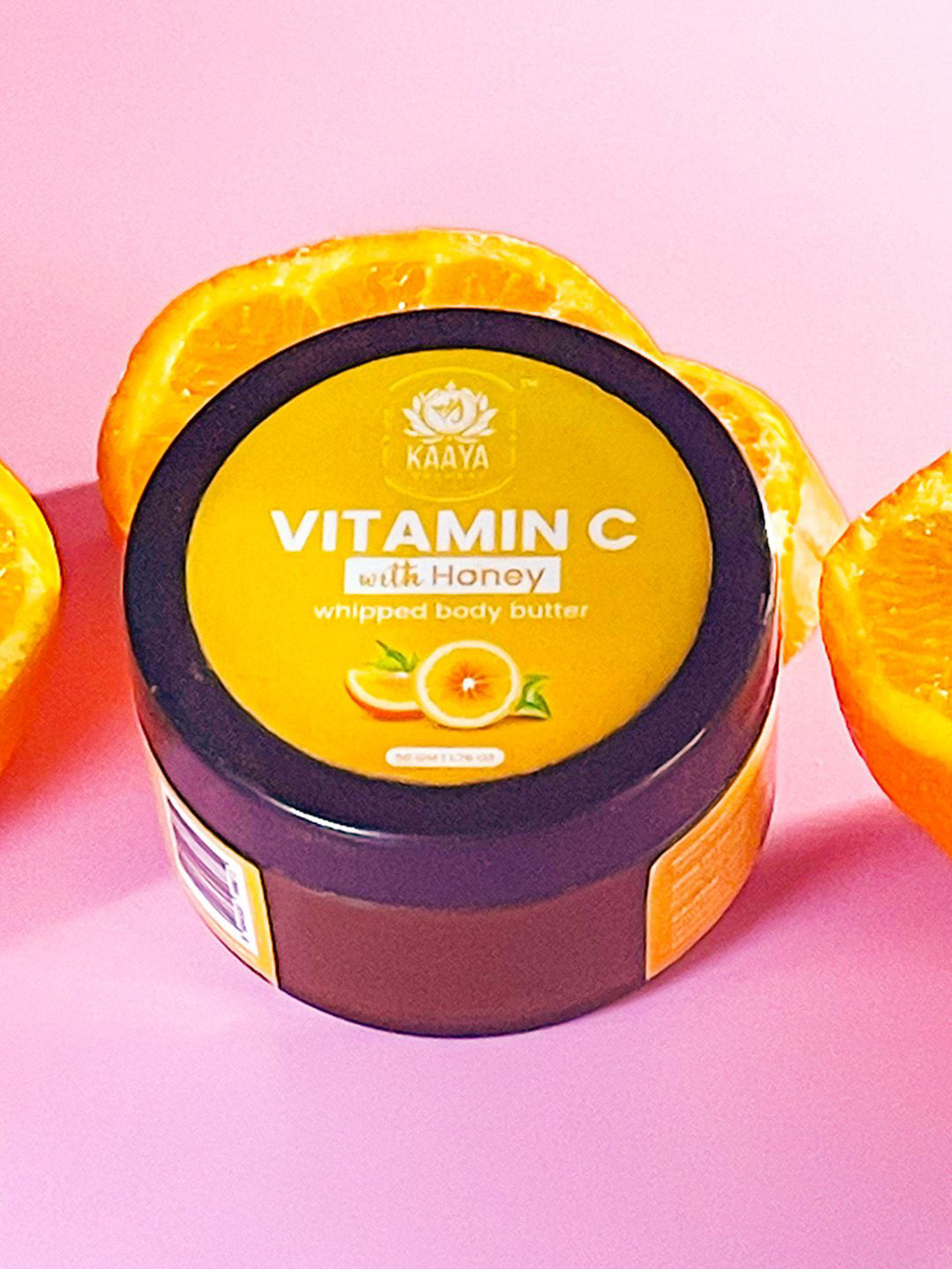 Kaaya Natural Vitamin C With Honey Whipped Body Butter - 50 g