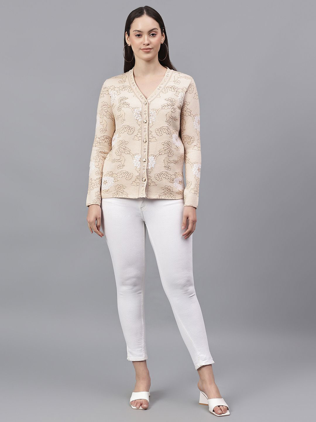 Cantabil Women Fair Isle Cardigan