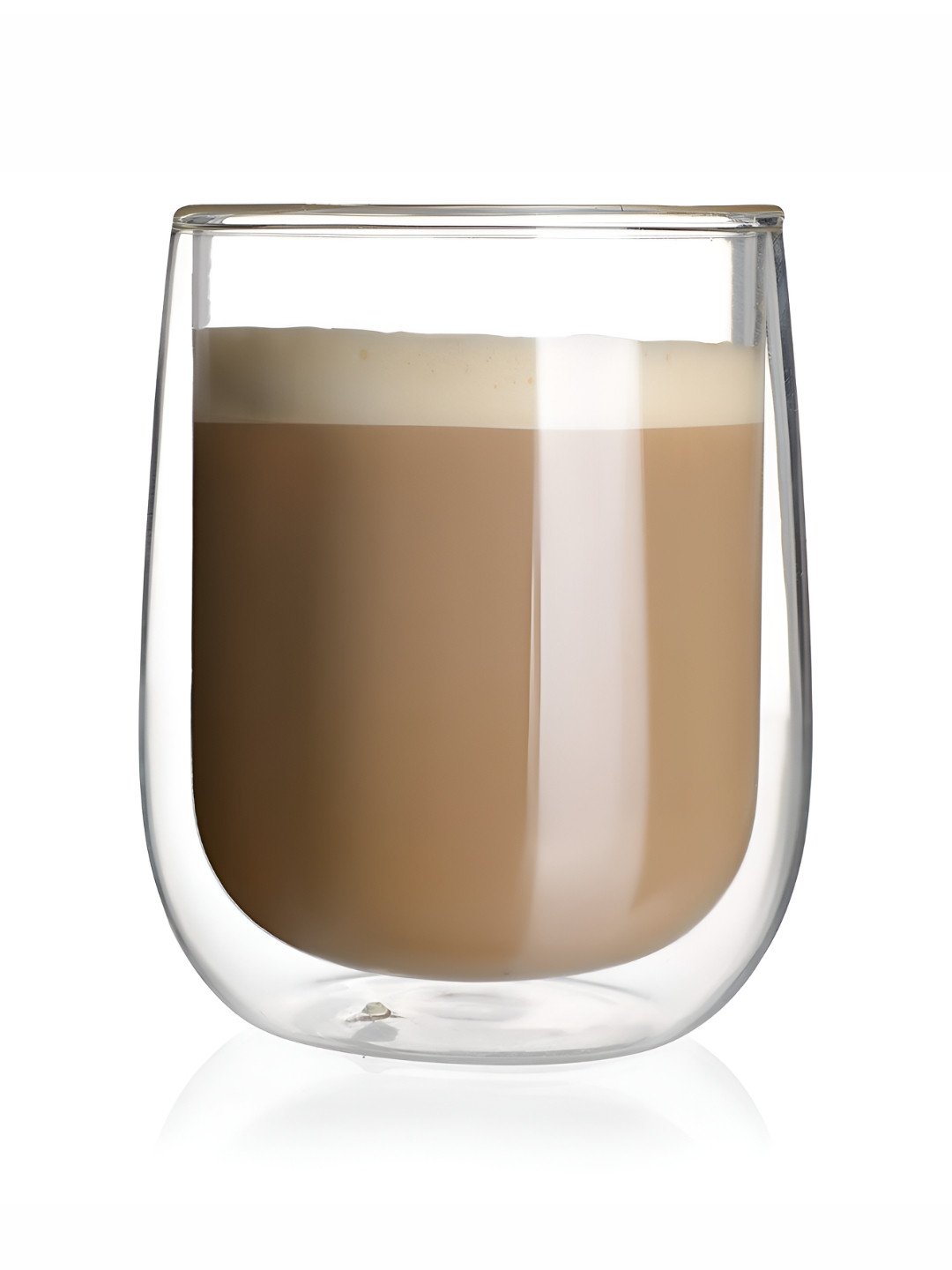 Baskety Cyder Transparent Glass Microwave Safe Cup-180ml