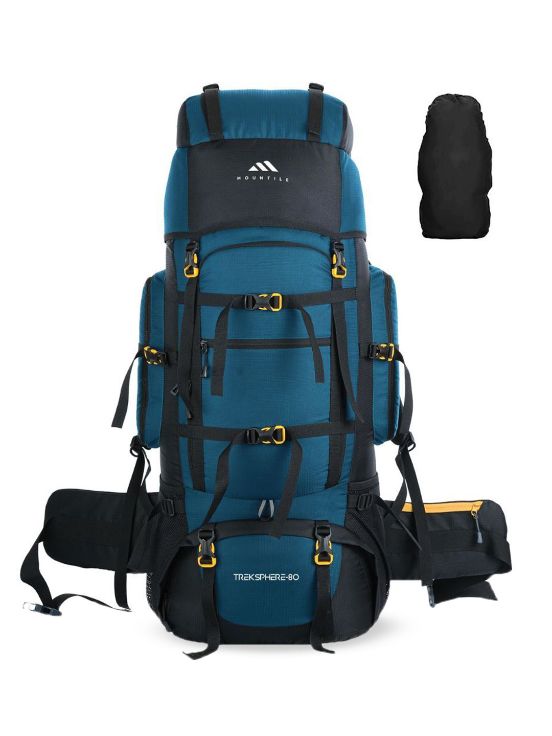 MOUNTILE Treksphere Rucksack Travel Backpack - 80L