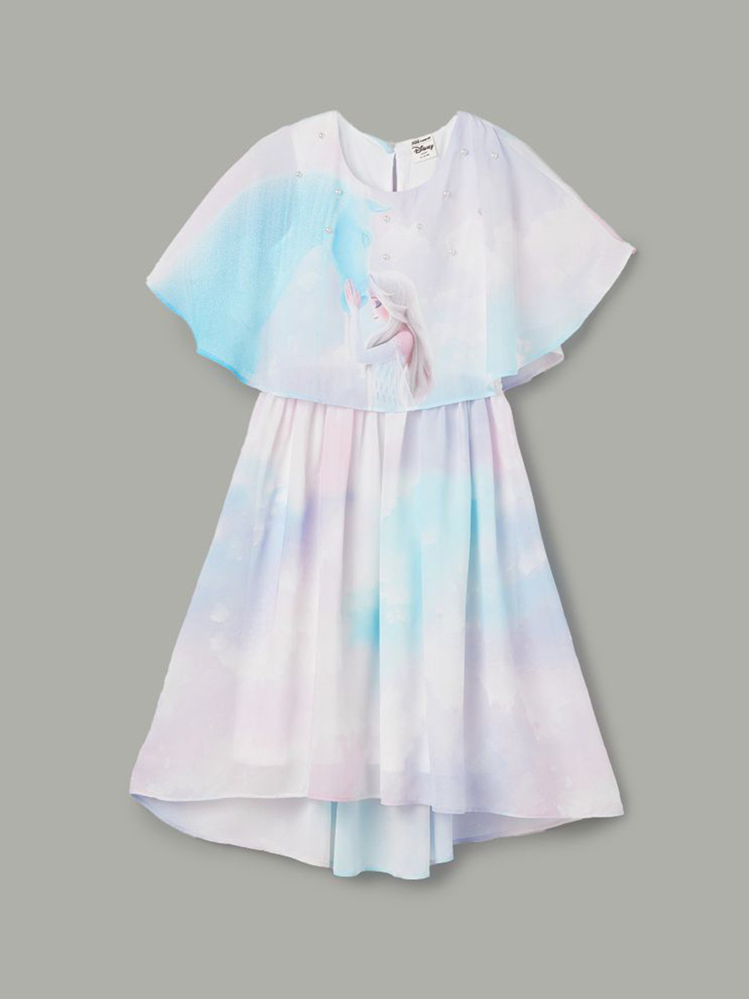 Fame Forever by Lifestyle Girls Frozen Printed Polyester Dress